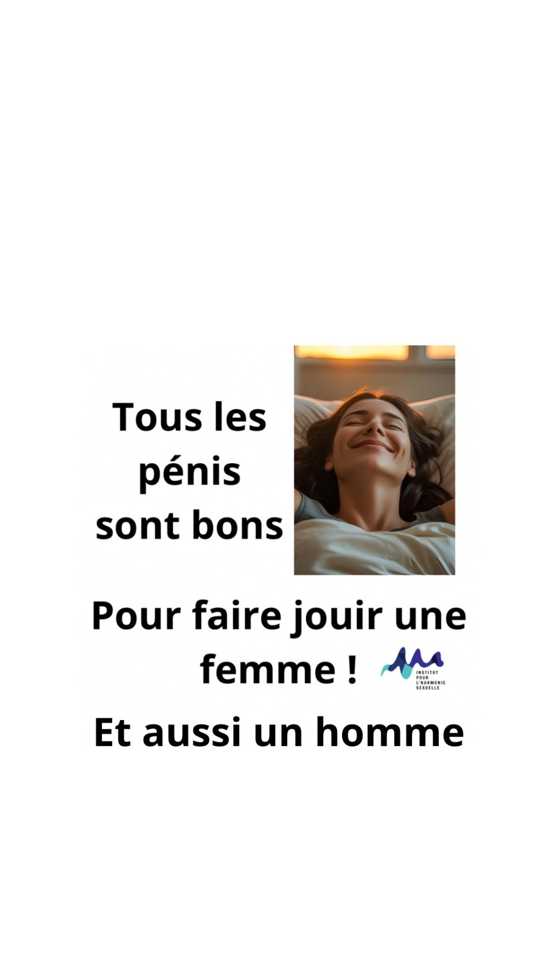 Tous les pénis sont bons pour faire jouir est une petite playlist d’une vingtaine de vidéos sur ce thème pour permettre aux hommes de connaître leurs atouts et calmer leurs incertitudes quand à leur pénis, leur performance. L’excellente nouvelle est que tout pénis trouve « chaussure » à son pied Oui un peu osé comme raccourci mais on dit bien prendre son pied Autre élément hyper important que votre présence est essentielle dans toute relation et ça ne dépend pas ni de votre taille ni de vos performances. La playlist: https://youtube.com/playlist?list=PLWM3He1p_S4AcRn1WmFDHF2EqqP2fjThC&si=CRQwwFNFQZFIcn6X #education #jouissance #performance #penis