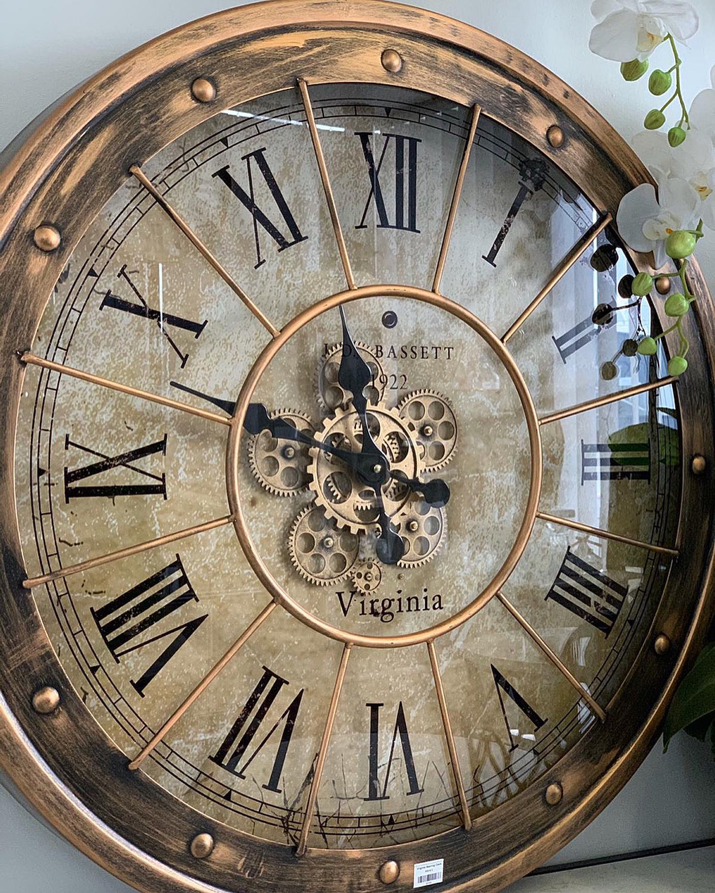 All new statement piece wall clocks are now available. Inquire within #wall #walldecor #clock #statementpiece