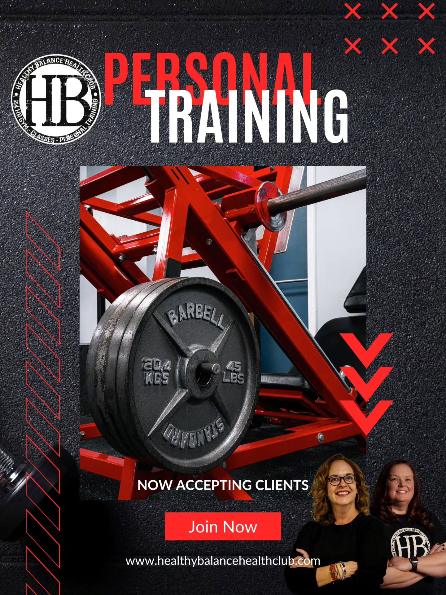 Ready to level up?
You’ve started the journey—now it’s time to see what you’re really capable of. At Healthy Balance, we don’t do "one size fits all." We provide tailored personal training designed specifically for your body and your goals.
Stop guessing and start growing. Come in, get signed up, and let’s crush it together!
#FitnessGoals #PersonalTraining #HealthyBalance #NoExcuses
