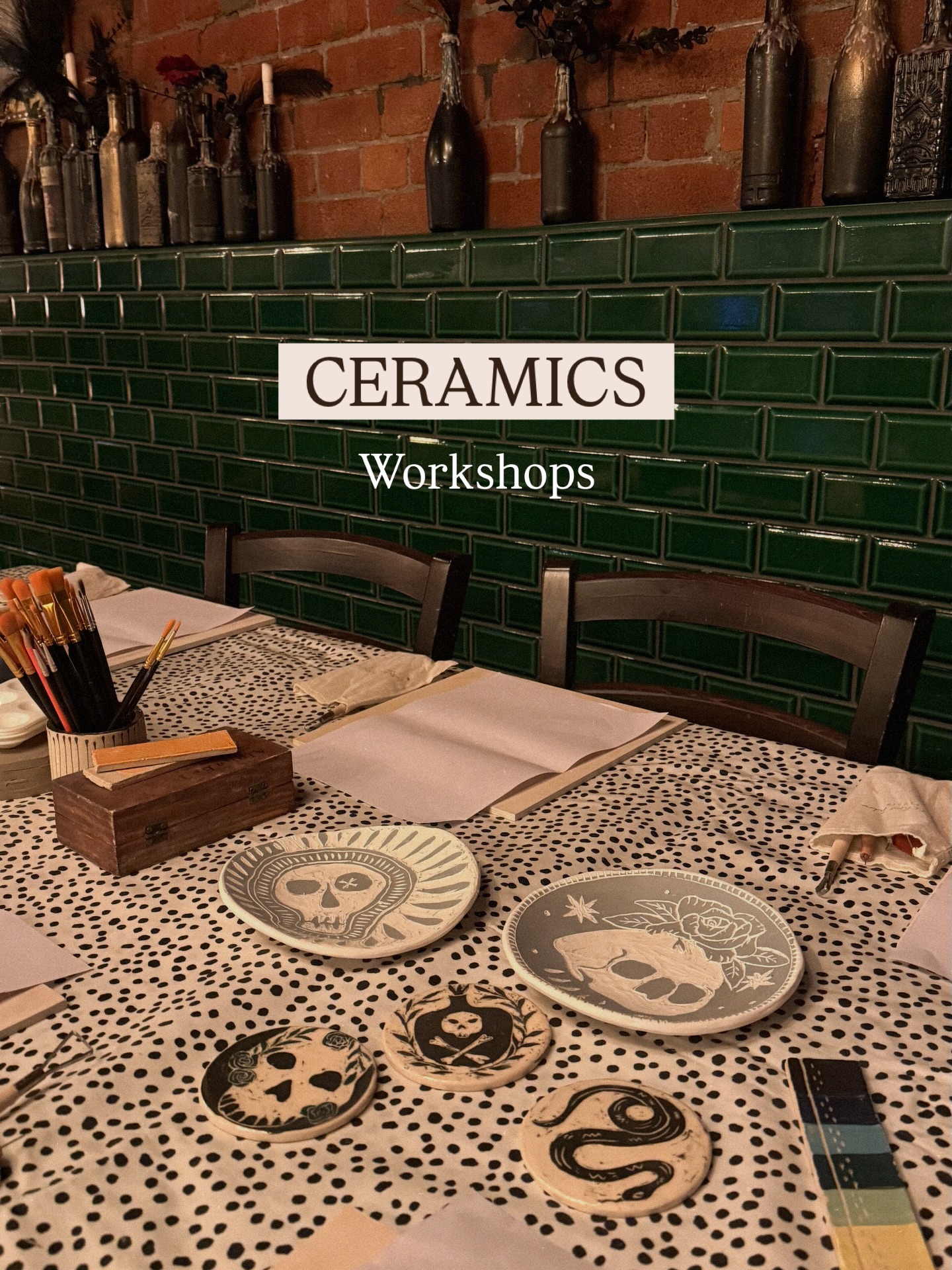 Join me for a monthly ceramic workshop at Church – Temple of Fun.
🗓 Last Thursday of the month
🕖 7–9pm
📍 Church – Temple of Fun
Beginner friendly, relaxed and welcoming, whether you come with friends or on your own. All materials and firings included.
March - Skull dishes
April - BMTH plates
May - Candle holders
Book via the link in bio. Limited spaces.