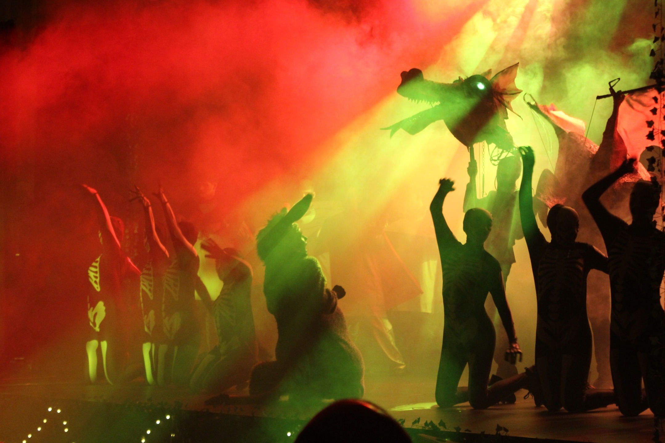 On Friday, the final curtain was drawn on this year's school musical. A huge thank you to each and every person who attended our shows, the sponsors who helped make it possible and the support of everyone in the school community who made this such a memorable experience.
In particular, we want to thank the following people:
Emma Cronly - Producer/Musical Director
Sorcha Carey - Stage, Set, Prop Design, Stage Manager
Emily Aylmer - Assistant Musical Director, Stage Manager, many other jobs
Alan McGrath - Director/Choreographer
Rachel Flynn - Makeup, Prosthetics and Wigs.
Gerald Douglas & Darren Timlin - programme, interviews, media
Mark Crowe/Ivan Brady - Advertising, Sponsorship, Front of House, Tuck Shop
Additional thanks go to Ciara Power, Grace Callan, Ewan Macadam, Faye Flynn and Callum Flynn, as well as each staff member who gave up their time to help out with vital practicalities every night!