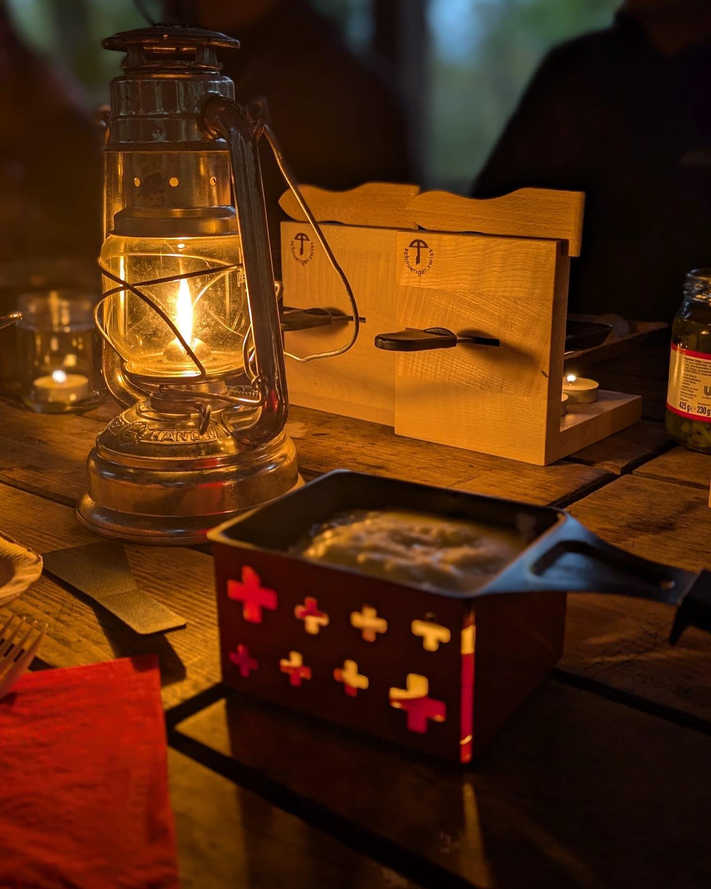 Gmüetlichä Raclette - Abig im Waldlehrpfad 🧀🔥