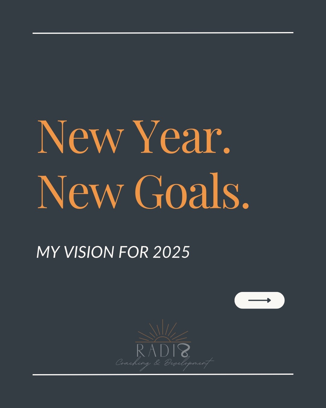 New Year, New Goals: My Vision for 2025
This year, I’m doing things differently. I’m stepping into the biggest, boldest version of myself. No more shrinking. No more playing small to make others comfortable.
2025 is about:
✨ Joy over fear.
✨ Taking up s p a c e.
✨ Choosing growth over comfort.
✨ Taking action with intentionality.
In my business, this means serving the right clients, scaling my impact, and protecting my time.
In my personal life, it’s about stepping forward boldly, choosing my joy, and saying goodbye to fear of judgment.
✨ I plan to shine. ✨
What’s your vision for the New Year? Drop it in the comments and then head over to RADI8Coaching.com to schedule your discovery call.
Let’s work together to make 2025 your breakthrough year.
#2025Goals #LeadershipCoach #BoldMoves #StepIntoYourPower #KeepShining #RADI8Joy #RedefineSuccess #radiatepurpose