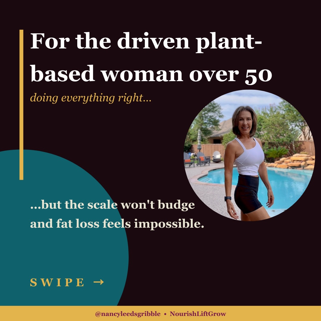 If you’re a driven plant-forward woman over 50…
you’re probably already doing the right things.
You track your food.
You lift weights.
You prioritize whole plant foods.
And yet your body still feels stuck.
So you run labs…
…and everything comes back “normal.”
Standard labs are great at identifying things like nutrient deficiencies or certain medical issues.
But they don’t always explain why a health-conscious woman’s body isn’t responding the way it should.
Which is why many women end up chasing symptoms instead of understanding the root cause.
Inside my Functional Pathways, I work with women through:
• Functional Coaching
• Individual functional testing with practitioner review
Both are designed to uncover what may actually be driving symptoms like:
• stubborn weight
• bloating
• low energy
• inflammation
Because the goal isn’t doing more.
It’s understanding your body so your effort finally works.
If you want to learn more about why your body may not be responding let’s chat!