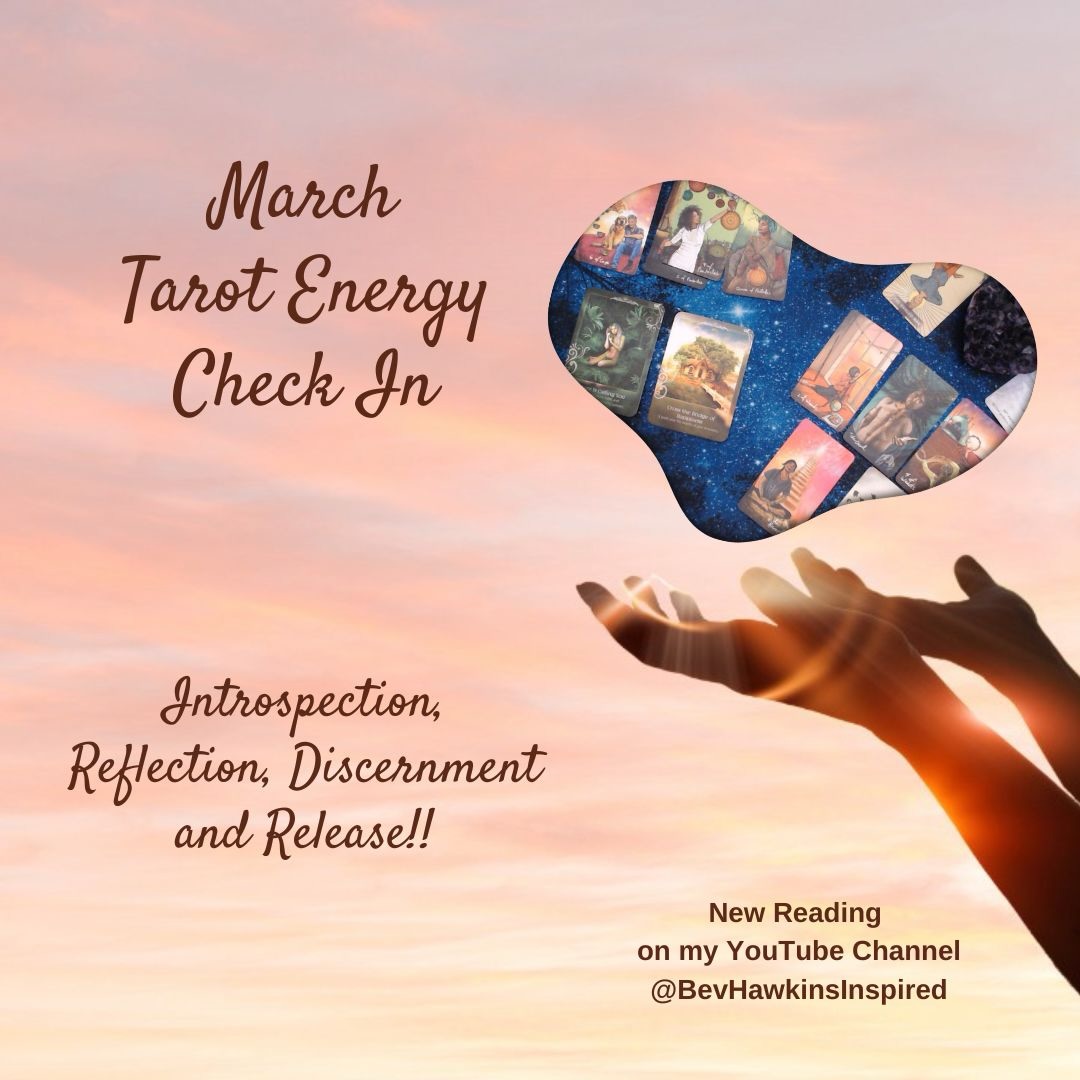 ✨ March Tarot Energy Check In | Introspection, Reflection, Discernment and Release! ✨
This month’s energy invites us to pause, reflect, and look within. The Hermit and the Hanged Man remind us that sometimes stepping back gives us the clarity we need to move forward.
Release what no longer serves you, face the fears that hold you back, and trust that this inner work can lead you toward greater happiness, abundance, and new milestones.
See the full reading on my youtube Channel
#MarchTarotReading #Introspection #Reflection #Discernment #Release