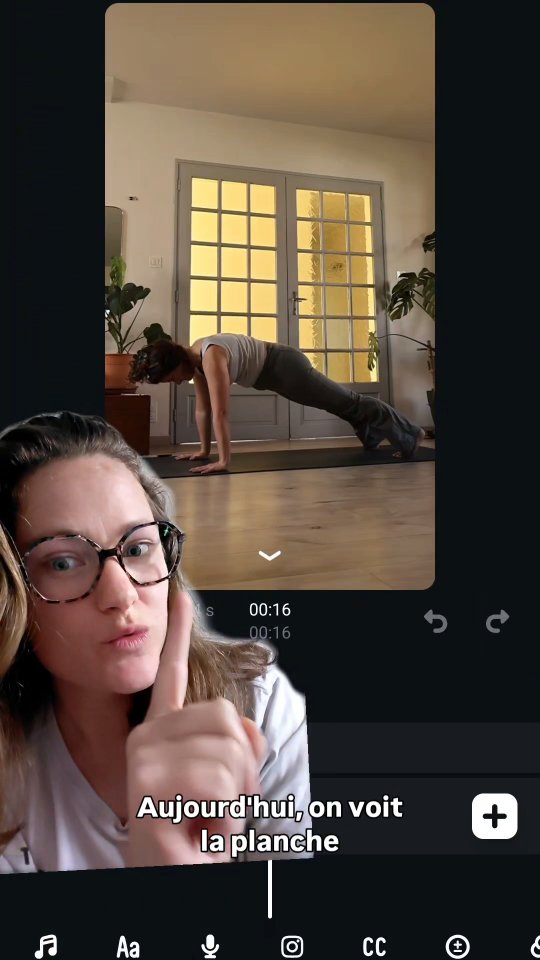 Partie 2 ) tuto placement en planche
C'est pas que t'es mauvais en gainage c'est juste que t'es mal placée
Savoir senplacer pour progresser c'est important, toutes les semaines je publie des videos dans lesquelles je t'explique simplement comment mieux te positionner pour etre plus efficace dans tes mouvements. Ces conseils s'appliquent bien sur au yoga mais seulement! Si tu fais du sport, du renforcement musculaire, du surf ou du cross fit ca devrait aussi te donner des clef pour progresser!
Dis mok si ca t'aide en commentaire er si tu veux tu peux m'envoyer une photos / videos de toi en MP pour que je regarde et te corrige
Planche renfo renforcmeebt musculaire yoga gym gym douce pilate cross fit surf entraînement sport mouvement progression