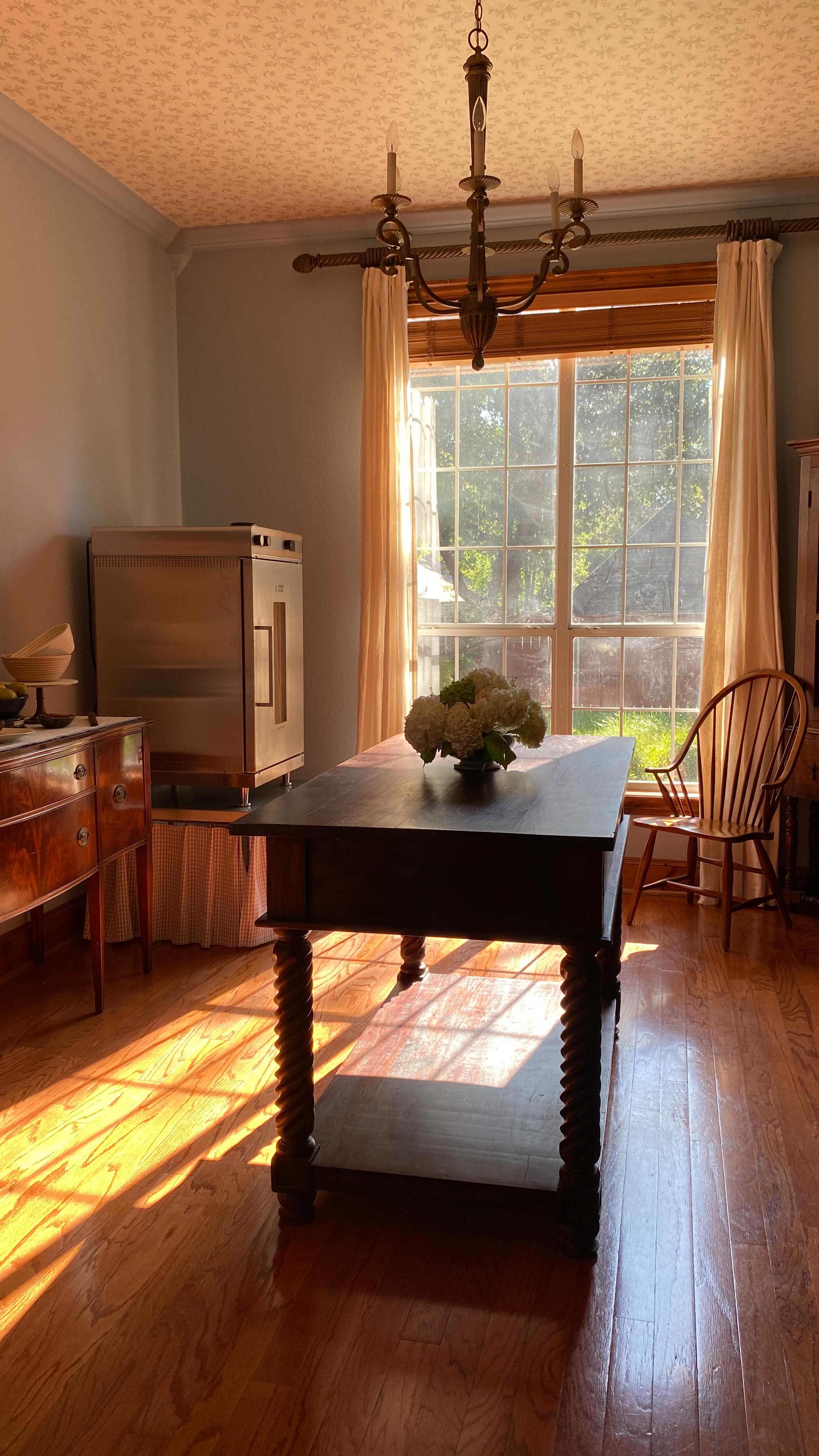 🤍Some whistle while they work...l hum.
On bake days, my youngest typically wakes up first thing in the morning and directs me to the chair in the Bread Room where the glow of the oven and comforting scent of freshly baked bread wraps is in their warm embrace. He just snuggles in close while watching them bake and I snuggle him right back, relaxed and contented in enjoying a slow morning.
What a blessing this bread oven has been for my business and my family.
No more boiling kettles of water, juggling piping hot loaves, or rotating them every 5 minutes.
The new routine couldn’t be easier. I score them, slip them in the oven, press a button for steam, set the timer, and walk away.
@simplybreadco has made Bake Day a breeze. I’m already so looking forward to seeing this Friday’s batch of loaves blooming in the oven for @kellerfarmersmarket Opening Day this Saturday in #keller. Who else has been blessed by this oven?
#sourdough #baking #microbakery #cottagebakery
