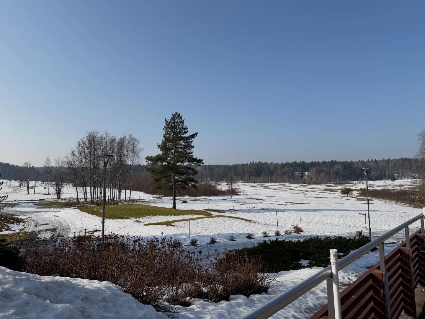 Päivän tilanne. +3 C