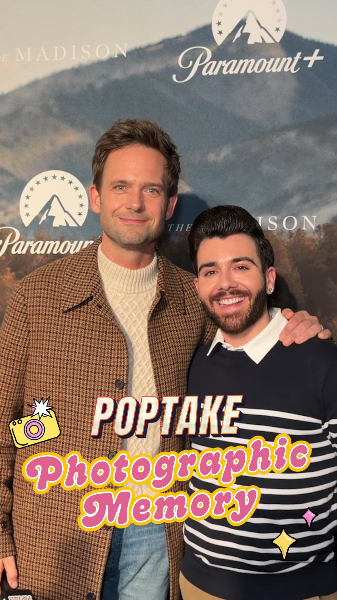 We put @patrickjadams’s Photography Memory to the test 📸🧠
In celebration of @themadisononpplus, Patrick J. Adam’s channels his inner Mike Ross from ‘Suits’ to see if he can pinpoint some of his beloved acting roles based on just a picture.
Including some of his appearances on:
Orphan Black
Cold Case
Pretty Little Liars
Clara
Suits
and of course, The Madison
The Madison comes out March 14th, 26 on @paramountplusca 🎬🍿💙
#PatrickJAdams #TheMadison #OrphanBlack #Suits #PrettyLittleLiars