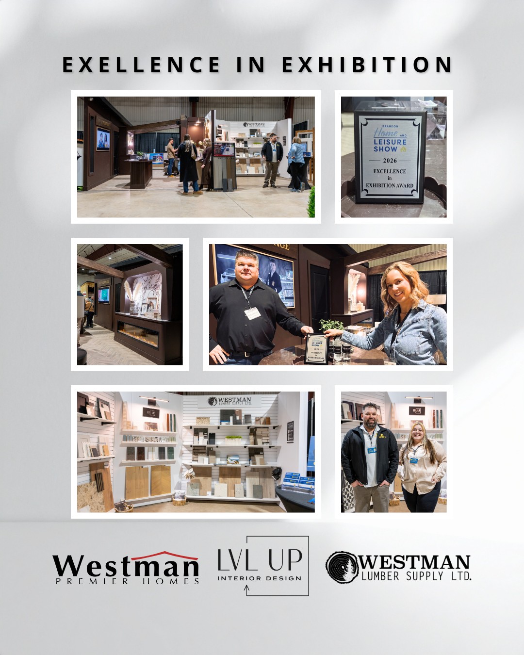 ๐ ๐๐ฑ๐๐๐ฅ๐ฅ๐๐ง๐๐ ๐ข๐ง ๐๐ฑ๐ก๐ข๐๐ข๐ญ๐ข๐จ๐ง โ ๐๐ซ๐๐ง๐๐จ๐ง ๐๐จ๐ฆ๐ ๐๐ก๐จ๐ฐ ๐๐๐๐
Weโre proud to share that our team has once again been recognized at the Brandon Home Show โ this year receiving the Excellence in Exhibition award.
Over the past several years, our booths have also been awarded:
โข 2023 & 2024 โ Best Multiple Booth Award
โข 2025 โ Most Innovative Booth (Westman Premier Homes)
Every year, we challenge ourselves to elevate the experience โ through thoughtful booth design, meaningful patron engagement, and true collaboration across our group of companies.
Design. Build. Supply. Execute.
Weโre incredibly proud of the team behind Booths 39โ44 โ and grateful to everyone who stopped by.
#BrandonMB #BDNHomeShow #2026BDNHomeShow