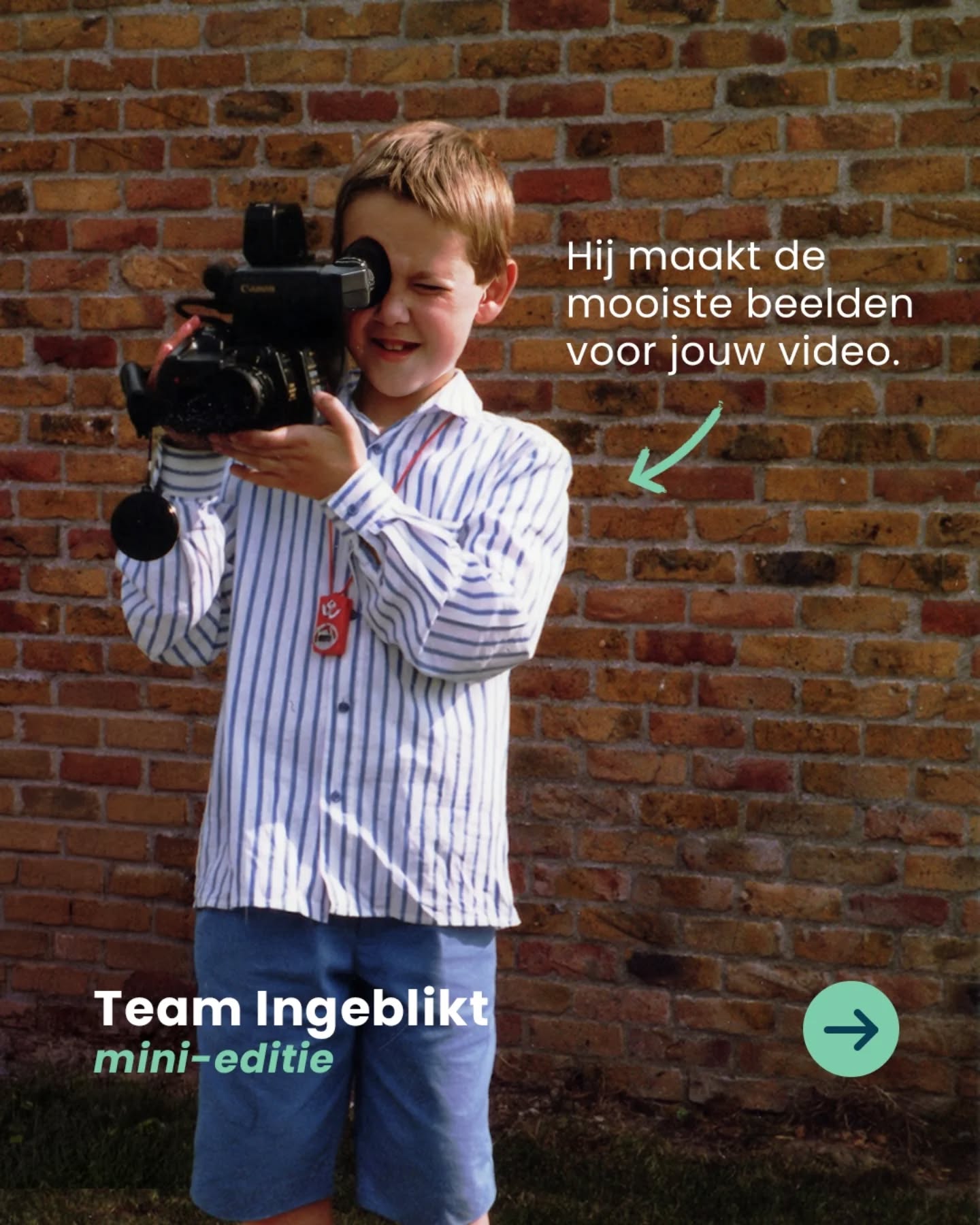 Maak kennis met het team van Ingeblikt, de mini-editie.
Al van jongs af aan liep Yannick graag met een camera rond en verzon Evelien verhalen met haar poppen. Swipe door de foto’s en ontdek wie er achter de schermen bij Ingeblikt werkt.
Herken jij ons op de kinderfoto’s? 🧒🏻👧🏻
#ingeblikt #throwback