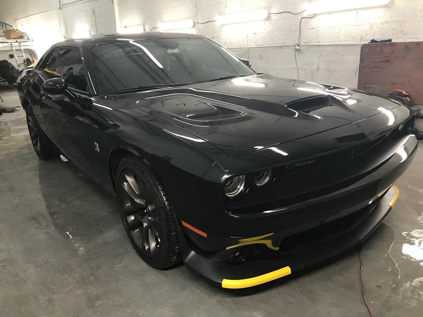 ๐ 2018 Dodge Scatpack came in with front and side collision. Front bumper and side passenger fender (previous post for before picture). Customer came in happy to see heโs car perfect !๐ฅ๐ฅ
Give us a call and come on by no appointment needed ( Monday-Saturday opened ) โ๏ธ