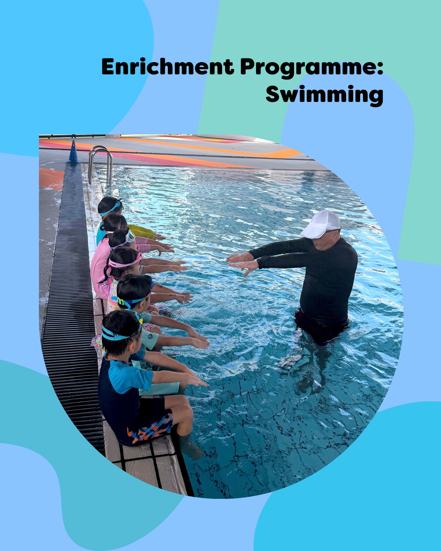 At Appleland, our 𝘀𝘄𝗶𝗺𝗺𝗶𝗻𝗴 𝗲𝗻𝗿𝗶𝗰𝗵𝗺𝗲𝗻𝘁 𝗽𝗿𝗼𝗴𝗿𝗮𝗺𝗺𝗲 give children the opportunity to become more comfortable in the water while learning important foundational skills in a safe and encouraging environment.
We are so proud of our little swimmers for their enthusiasm and willingness to try. One splash at a time, they are making wonderful progress. 🩵🏊♂️
#ApplelandPlayhouse #ApplelandEnrichment #SwimmingEnrichment #sgpreschool #sgmummy