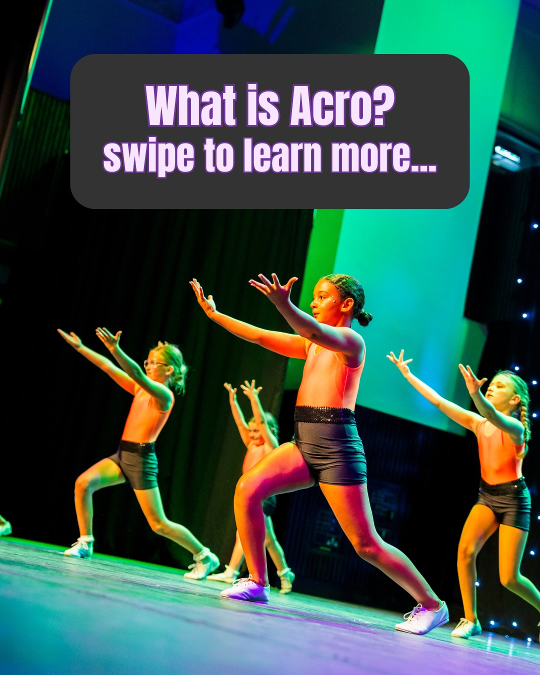 What 🙋 is Acro?
Acro isn’t just gymnastics 🤸 with a different name... its so much more, and heres why...