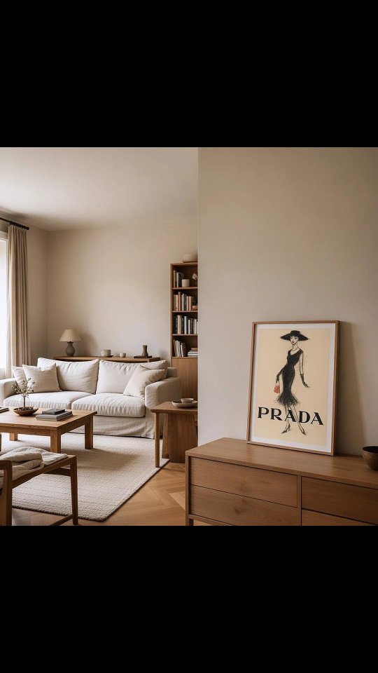 Just imagine the aura and elegance of Prada inside your home.
This Canva is available in limited edition on prinvesinclair.com (Link in bio)
#cozyspaces #prada #vintagedecoration #homedecor #interioresdesign