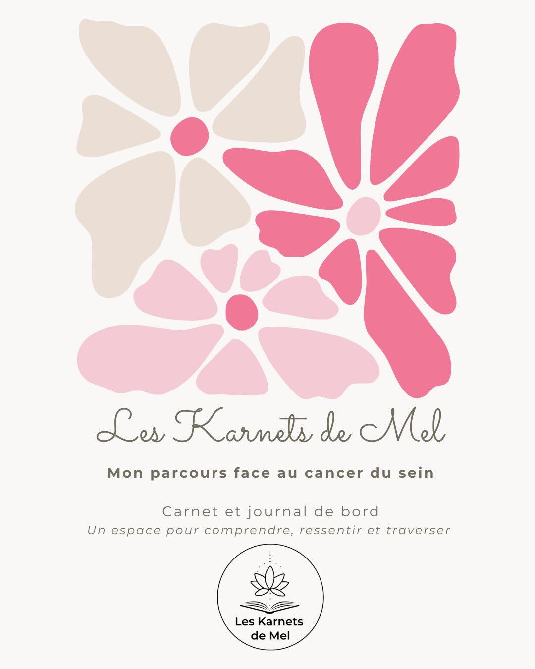Depuis le début de l’année, quelque chose prend forme.
Pendant longtemps, Les Karnets de Mel ont existé comme un espace intérieur. Un lieu où déposer, écrire, respirer, transformer. Un outil que j’ai utilisé pendant mes traitements. Un projet que j’ai en tête depuis 2019.
Ces derniers mois, j’ai travaillé à lui donner une forme réelle.
J’ai réfléchi à sa ligne directrice, à son contenu.
J’ai imaginé l’expérience d’écriture et de création, page après page. Tout en soutenant une femme qui traverse un parcours de soin.
J’ai exploré les imprimeurs, les mises en page, l’édition.
Et puis j’ai compris quelque chose d’important :
parfois, pour qu’un projet vive, il faut accepter de le faire naître simplement. Pas forcément comme on l’avait fantasmé dans sa tête.
Alors j’ai choisi de lancer une première édition.
Cette semaine, j’ai commandé la toute première épreuve imprimée du Karnet.
Un moment très particulier.
Celui où un projet qui vivait dans mon ordinateur, mes notes, ma tête et dans mon cœur devient enfin un objet que l’on peut tenir dans ses mains.
J’ai hâte de le découvrir.
Et surtout, j’ai hâte de vous le partager.
La suite arrive bientôt.
#leskarnetsdemel #parcoursdesoin #cancerdusein