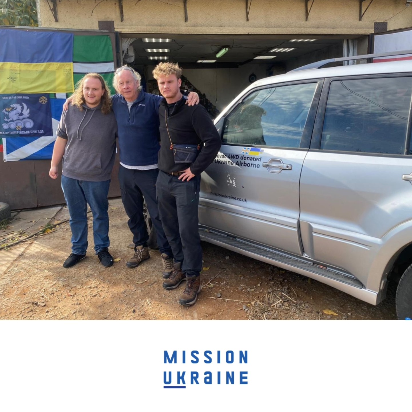 Tom @tomsimpson3550 and Luke Simpson, the wonderful sons of our Adrian, travelled a long way from the UK to Mykolaiv to bring the car for conversion. We are always proud when the younger generation does not stand aside, boldly and devotedly doing everything in their power to help those in need!
The vehicle, for which Adrian @missionaidforukraine raised the money, was handed over to an airborne assault brigade in Donetsk region and is already performing combat missions.
An interesting fact:
Adrian served in the airborne forces a while ago, so the name for the car was chosen to honor the symbol of the British airborne forces—the Pegasus.
Thank you to the whole Simpson family for being with us for so long, thank you for your great efforts to support the Ukrainian people and military.
Keep up the fabulous work!
Adrian, you can be very proud of your sons!