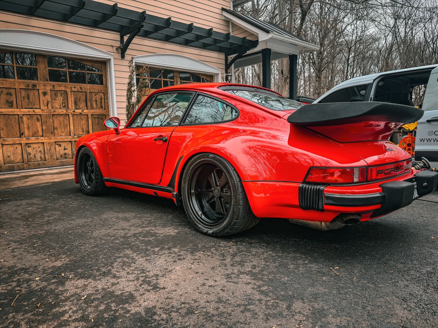 Porsche 930 received a paint correction and ceramic coating with a interior and engine bay detail #porsche #twinturbo #paintcorrection #ceramiccoating #maryland