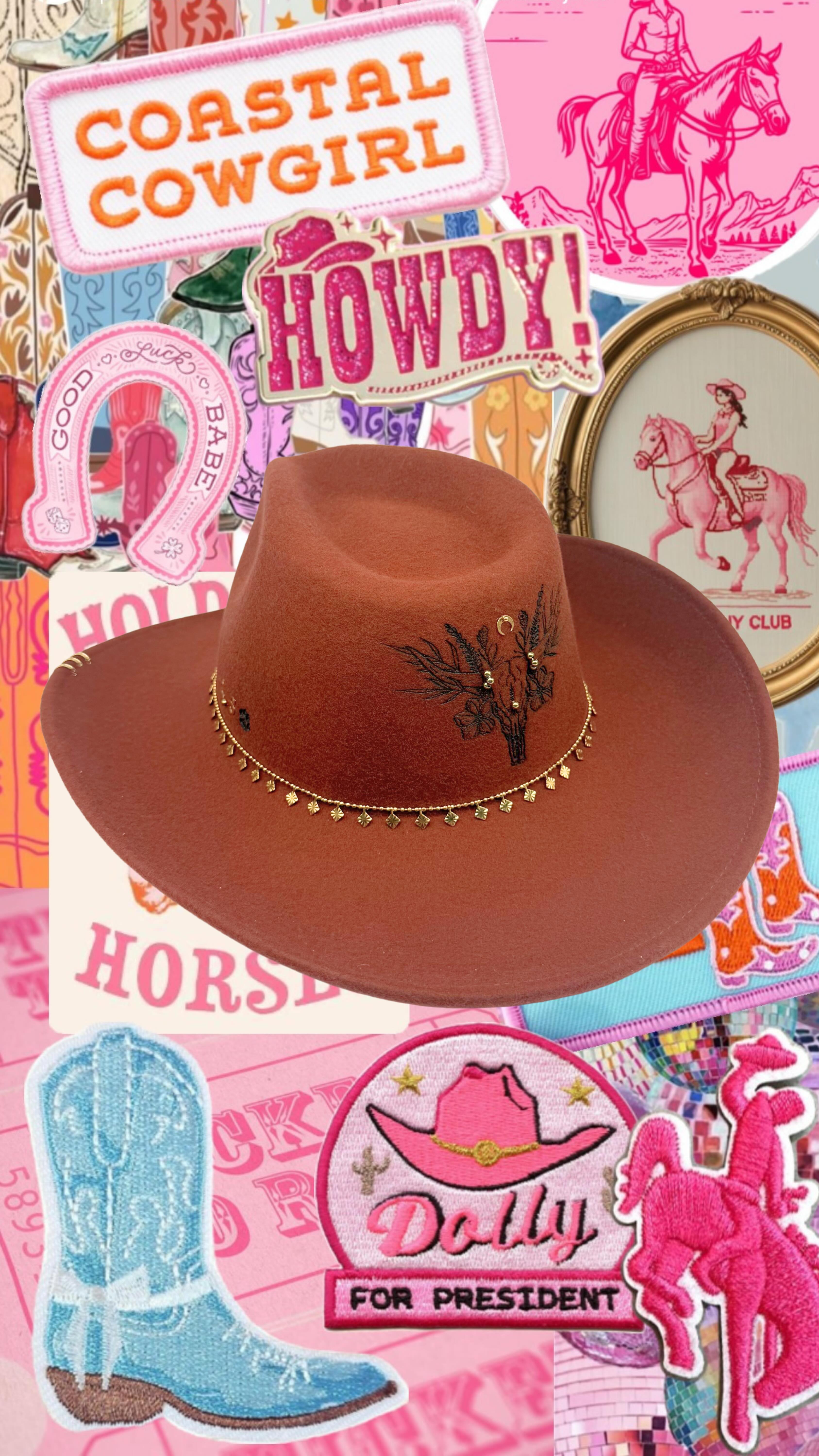 Le chapeau sur mesure de Sophie 🧡✨ Il s’agit du chapeau Cowboy Terracotta 🤠 #rubambelle #chapeau #chapeaux #hatstyle #hatlovers