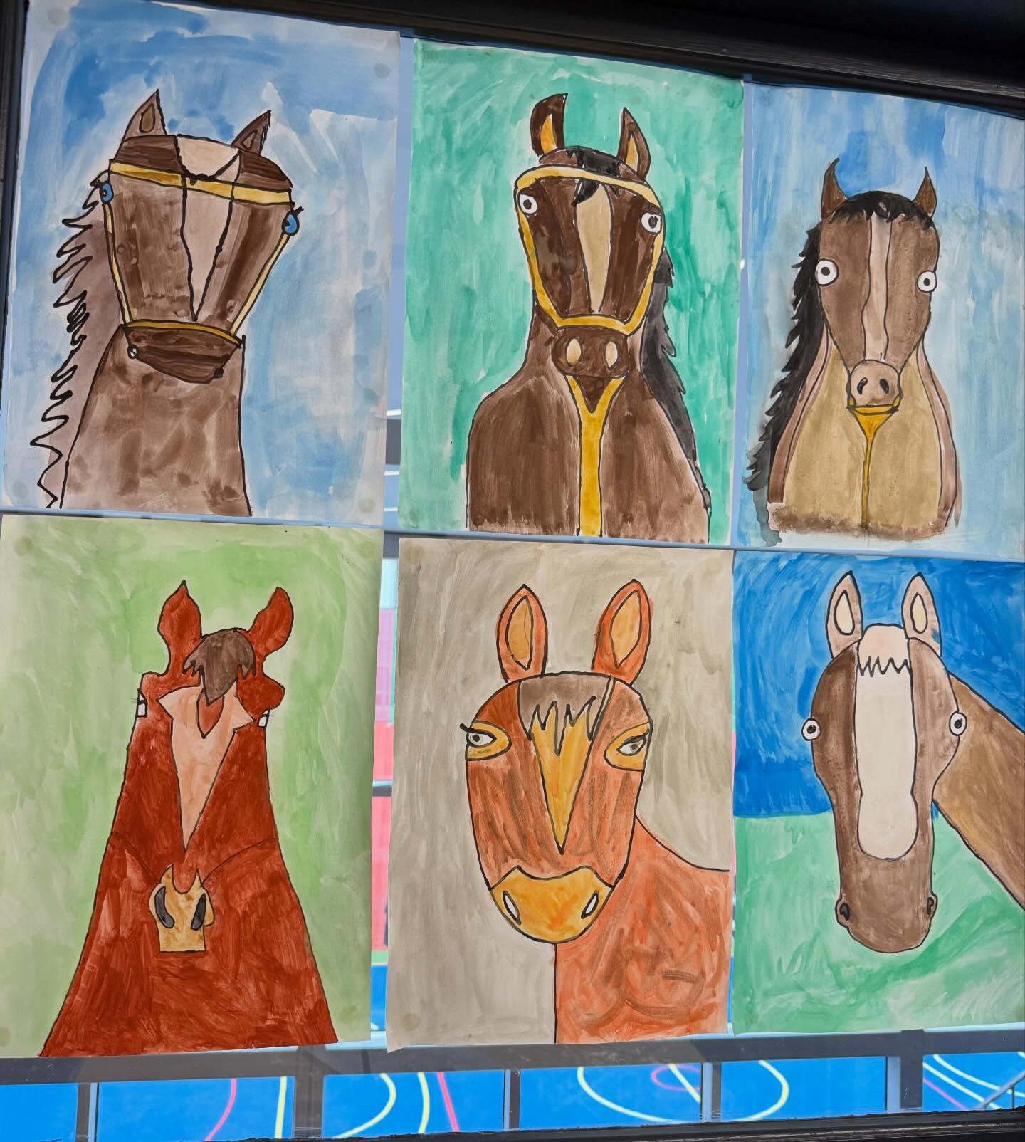 To celebrate the ‘Year Of The Horse’ the St Michael’s students have been creating horse artworks.