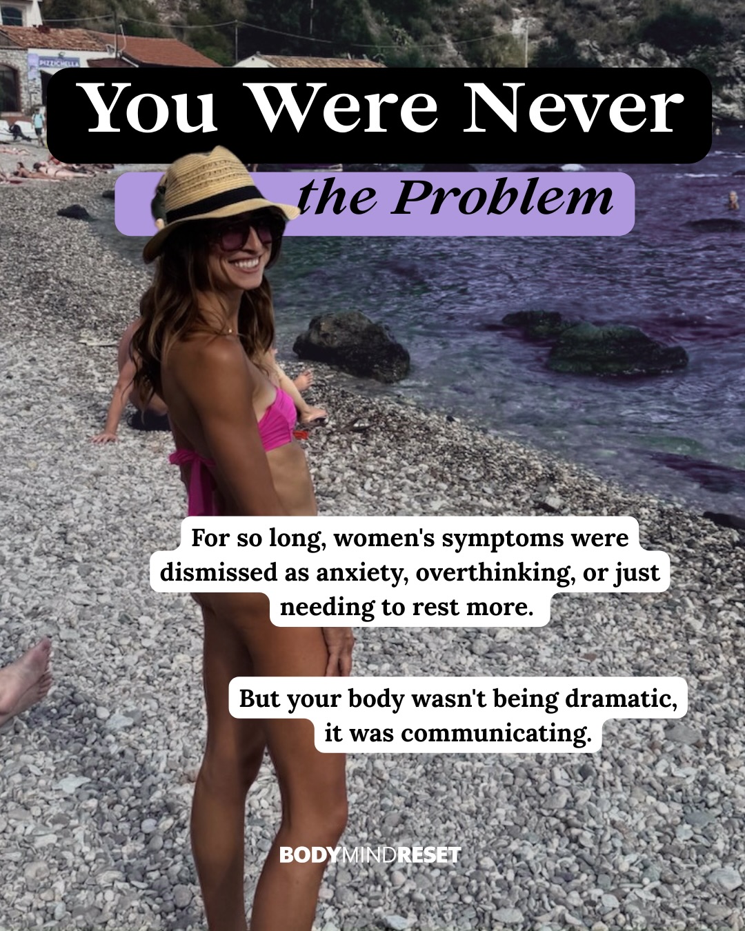 This Women’s Month, let’s start rewriting that story. 💜
For years, women were told their symptoms were “just stress.” 🪻🪻
Low energy. Brain fog. Mood swings. Cravings. Burnout.
But here’s the truth we’re finally acknowledging:
Most medical research was built around male physiology.
Meanwhile, women’s bodies operate on hormonal rhythms, shifting levels of estrogen and progesterone that influence:
• blood sugar
• cortisol
• sleep
• mood
• energy
So when your body feels inconsistent, it’s not because you’re doing life wrong.
It’s because the system was never designed around your biology.
Start with one small shift today:
• Pair carbs with protein + healthy fats
• Eat before coffee
• Get morning light within the first hour of waking
Small habits. Real physiology. Powerful change.
Share this with a woman who deserves to understand her body better. Follow @bodymind.reset for science-backed insights on hormones, energy, and metabolic health. #womensmonth2026 #women #bodymindreset