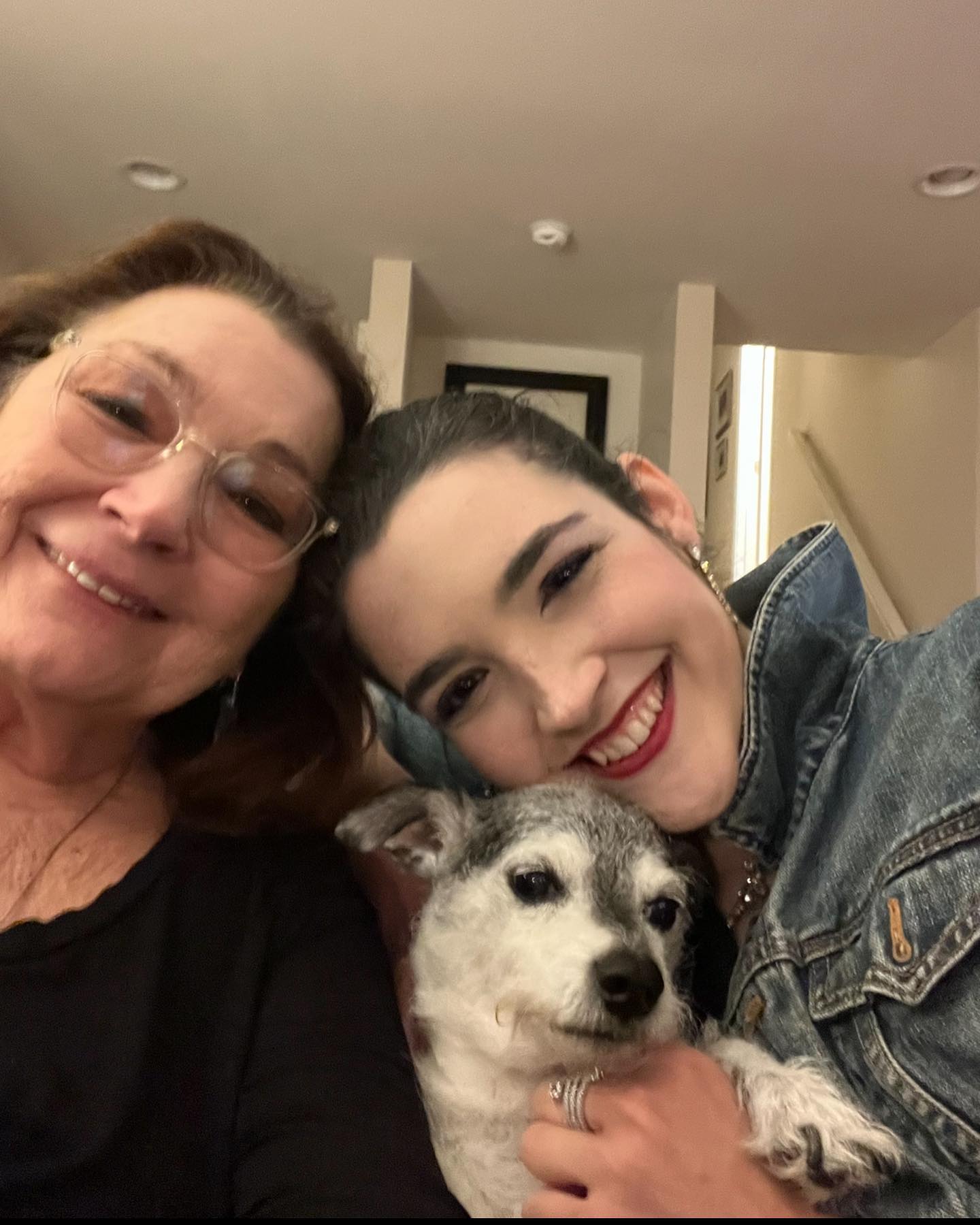 Eight years later and alllll done with school! I’m so very very grateful for the past year in Bloomington, and for everyone I got to sing with, learn from, and laugh with! But above all I’m thankful for @vishnauskas, who was the reason I came here, and who has made Bloomington a home, given me a whole little family here, gone above and beyond for me, and been the best teacher and friend I could ever wish for - on day one and every day since. She also lets me steal her dog a lot. ❤️