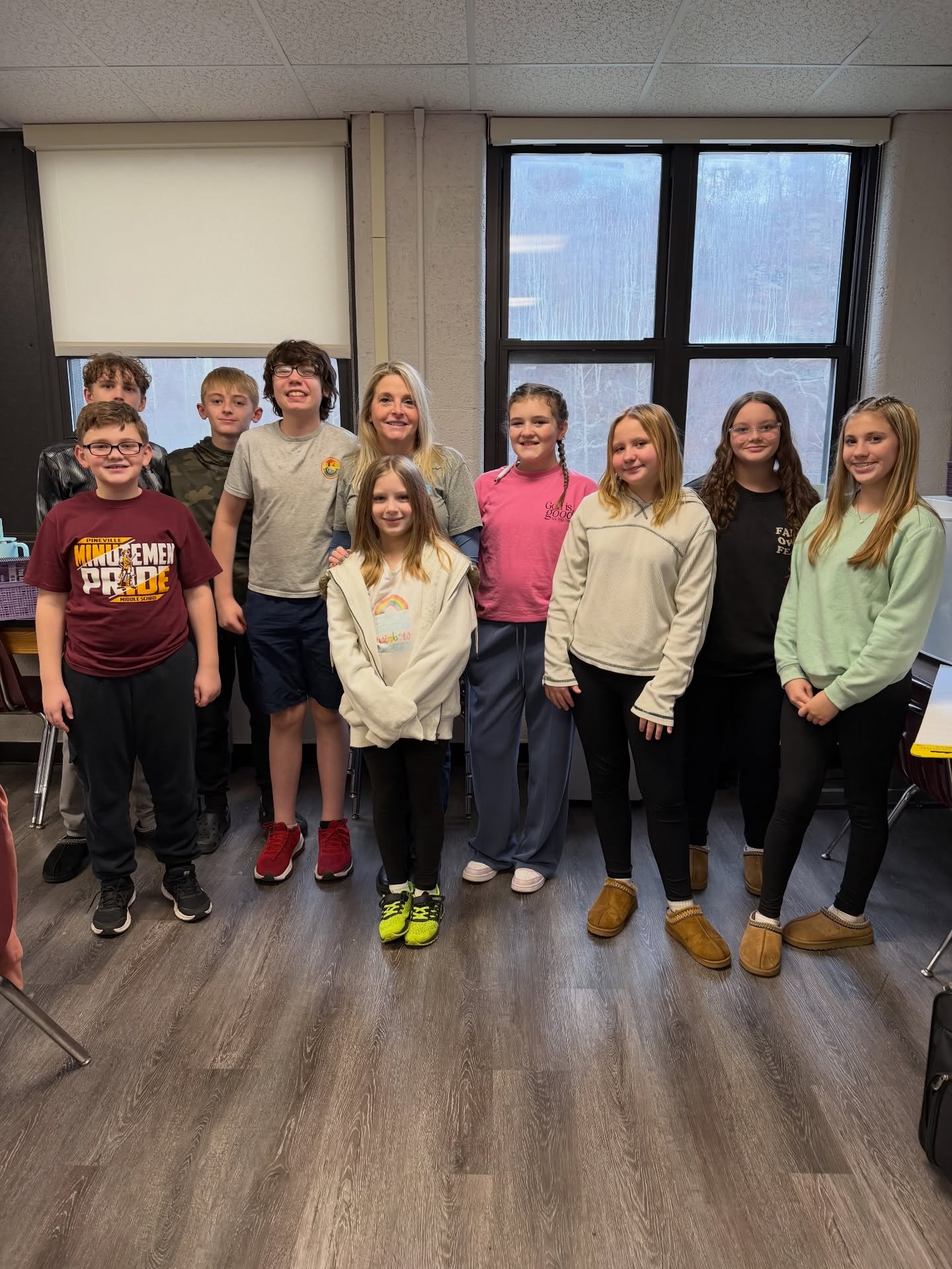 On February 4th, we had a wonderful day at Pineville Middle School training a new group of GameChanger Peer Leaders!
With Coach Belinda Cook leading the way, students stepped confidently into their roles as leaders and role models for their peers. Throughout the training, they learned how to promote healthy decision-making, encourage positive school culture, and use their voices to make a difference. 💙
These Peer Leaders are ready to set the tone — showing that choosing healthy behaviors, supporting one another, and standing up for what’s right truly matters. We are excited to see the impact they will make throughout the school year!
We are so proud of their energy, leadership, and commitment to being GameChangers! 🌟
#GameChangerUSA #PeerLeaders #StudentLeadership #PreventionWorks #PinevilleMiddle