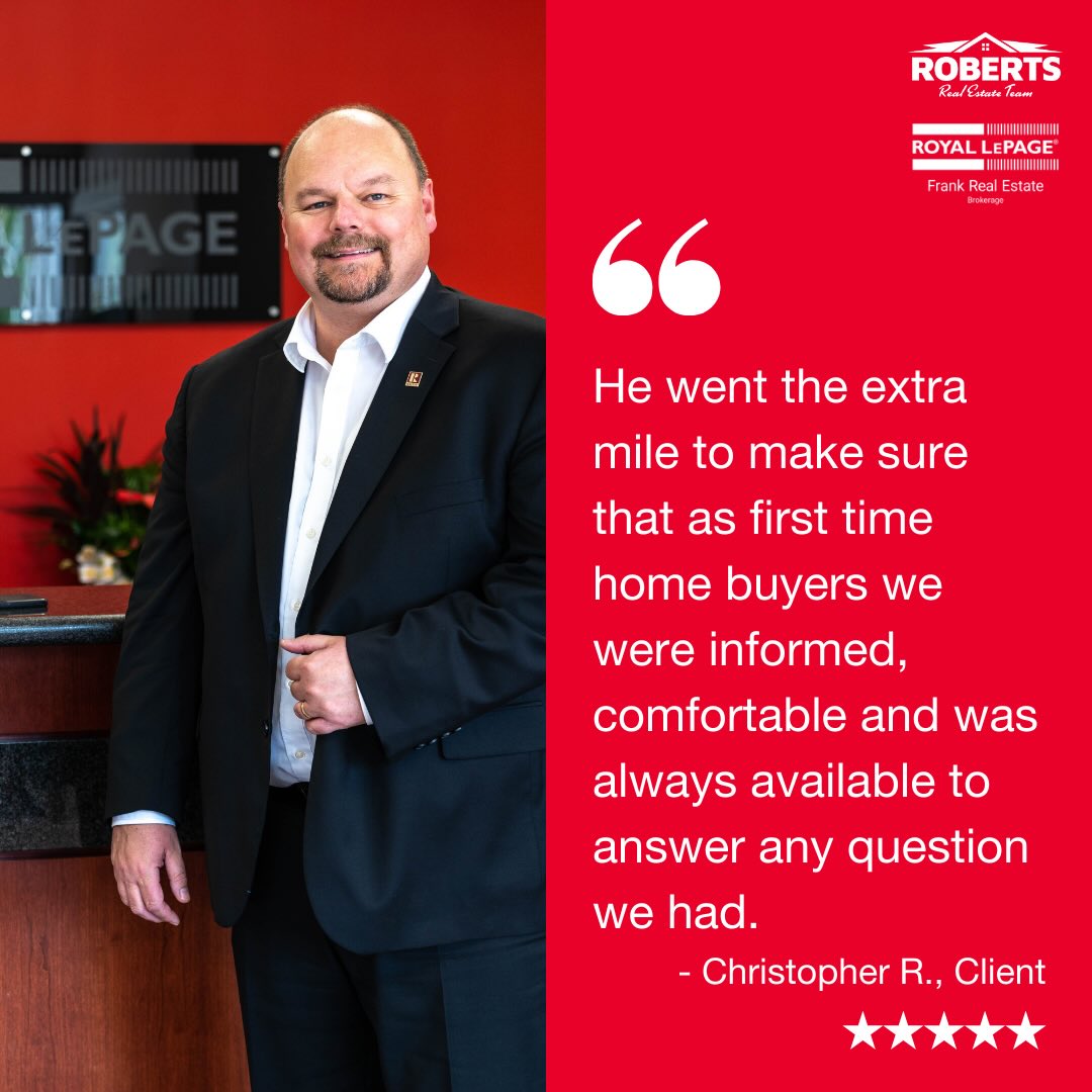 A home is never just a place — it’s where chapters begin, memories grow, and life unfolds. 🏡✨
At The Roberts Team, we believe real estate is about more than buying or selling a property. It’s about supporting people through meaningful transitions with honesty, care, and trusted guidance.
Every conversation, showing, and closing is part of a bigger story, and we’re grateful for the opportunity to be part of it.
Thank you to the clients who trust us with these important moments.
📲 If you’re thinking about your next move, we’d be honoured to help guide you through it.
#TheRobertsTeam #RoyalLePageFrank #RealEstateWithCare #HomeJourneys #ClientFocused