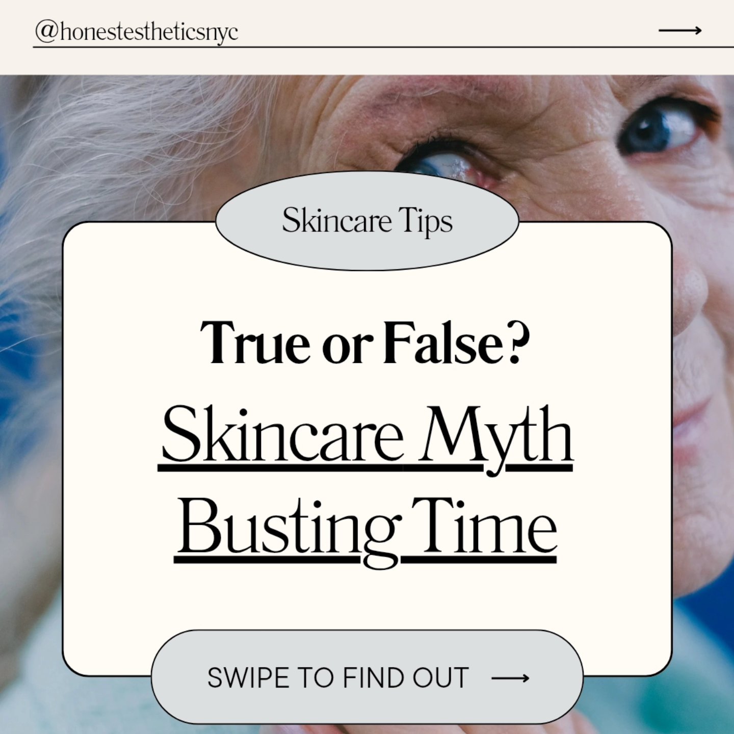 Let's talk skin myths!
Comment below and tell me which one of them was not what you guessed it was.