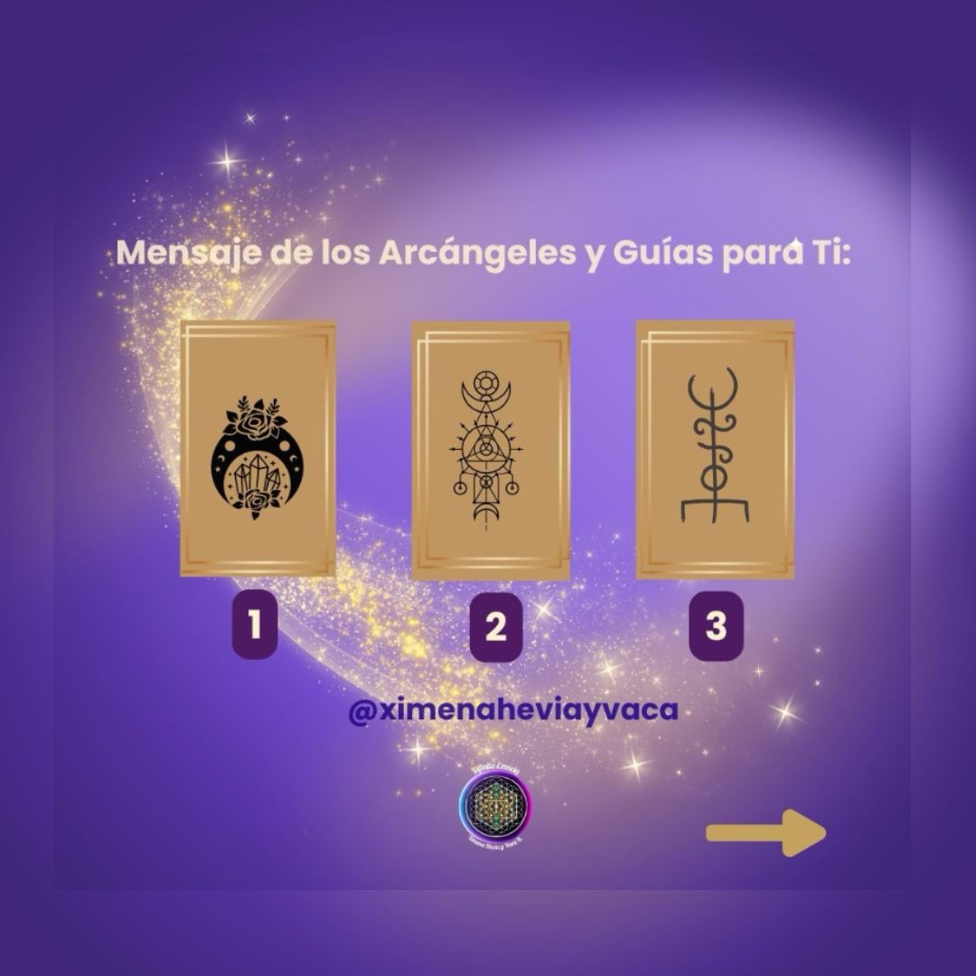 ✨Oráculo de la Semana✨ Respira profundo, conecta con tu corazón y elige la carta que te llama.
🌀Tu alma ya sabe lo que necesita escuchar. ✨
💬 Escribe en los comentarios el número de la carta que elegiste.
Mensajes canalizados Ximena ♾️⚜️
#oraculosemanal #infinitaezencia #ximenaheviayvaca #111mensajesparaelalma #mensajesdelosangeles