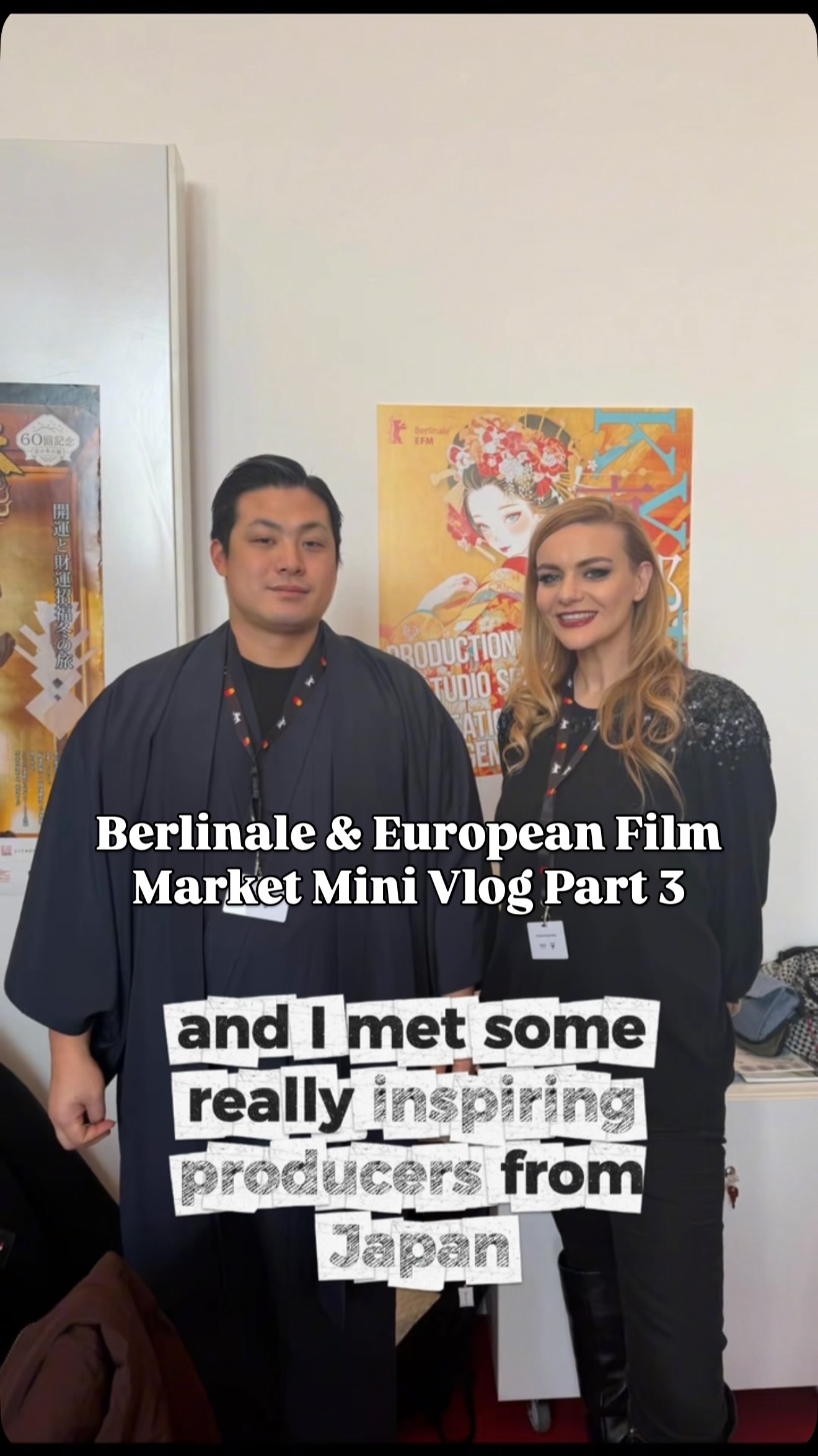 Berlinale / Berlin International Film Festival / European Film Market – Mini Vlog Part 3
Final moments from our time at the Berlinale and the European Film Market. A week of meetings, new connections, and putting Devil’s Game out into the world.
Grateful for everyone who took the time to watch, listen, and believe in the project. This is just the beginning.
#Berlinale #EuropeanFilmMarket #femalefilmmakers #IndieFilm #DevilsGame