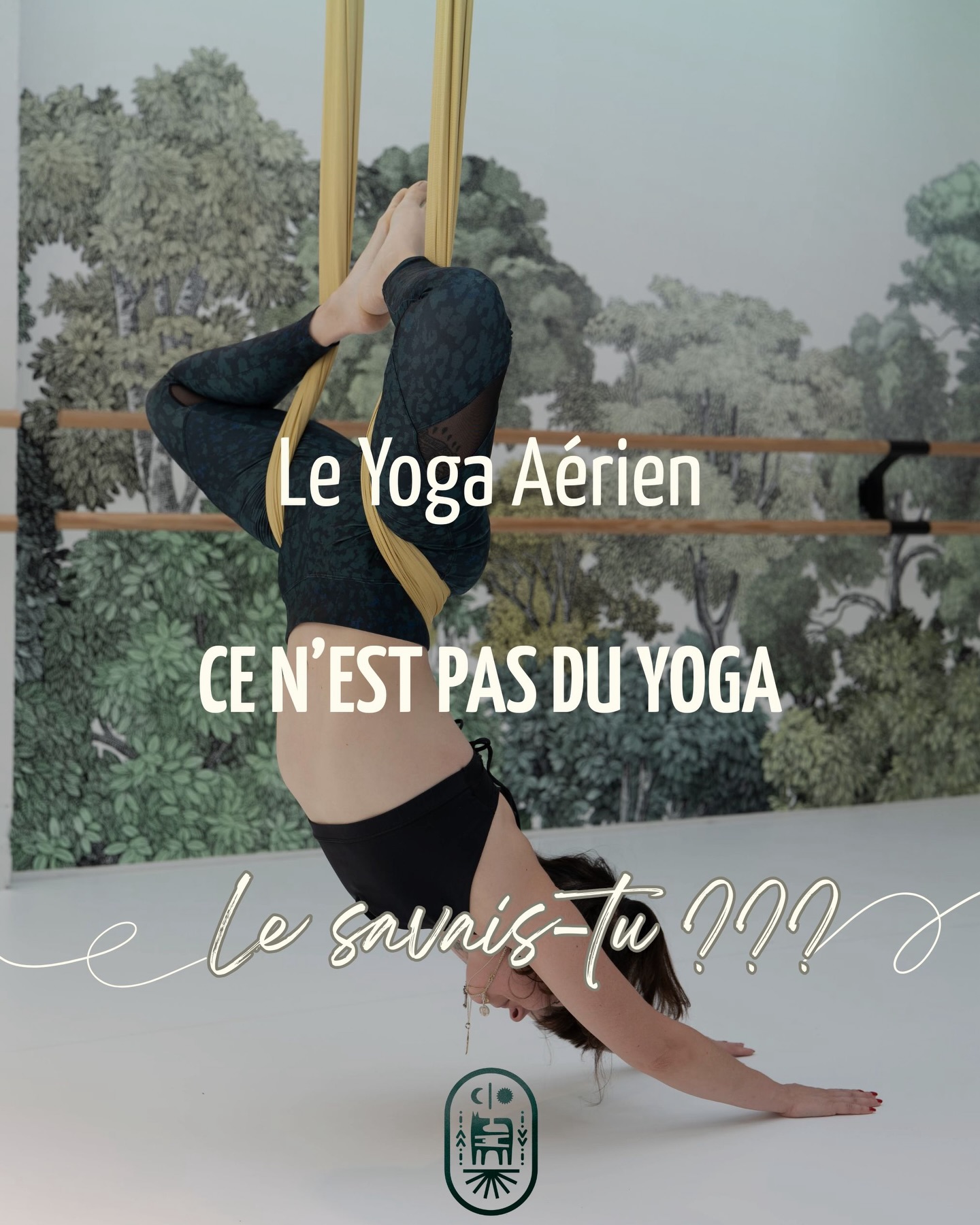 Le Yoga Aérien n’est pas du Yoga traditionnel….mais en même temps, il peut être profondément yogi.
Dans la philosophie du Yoga, ce dernier ne résume pas aux postures. Il ne cherche pas la souplesse ou les acrobaties.
Il est conscience, respiration, unité.
Si la pratique est guidé par la pleine présence, le respect de son corps, la maîtrise de son souffle, et l’observation de son ego face aux difficultés, alors nous sommes dans l’esprit du yoga, même si le corps est suspendu dans les airs.
Le Yoga aérien est une discipline contemporaine qui s’inspire dans ses postures des formes de yoga traditionnel, mais l’intention et la présence sont celles que pratiquent les yogis 🌼
#yogaaérien #yogagaillac #yogaalbi #yogatarn