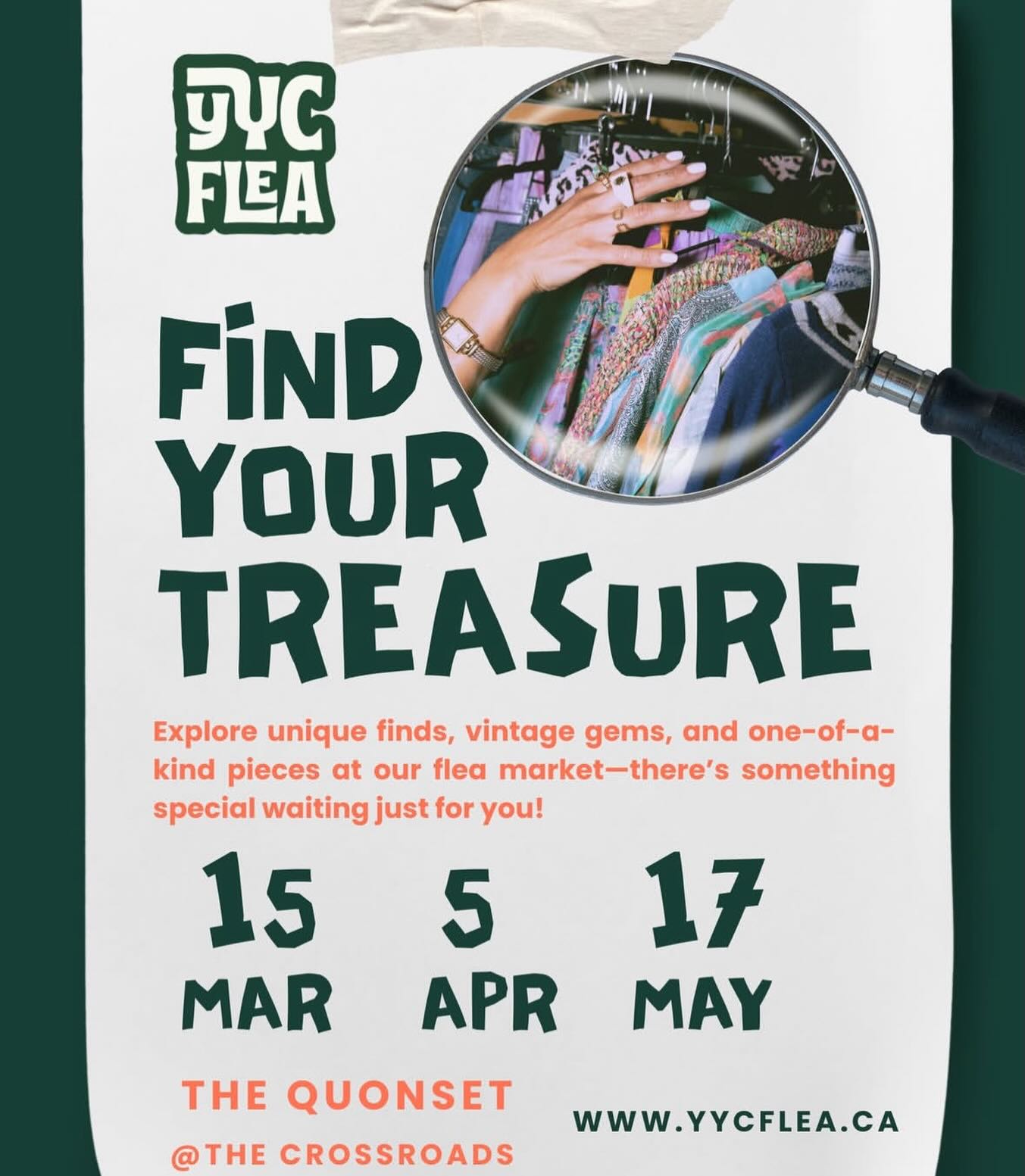 Come visit us March 15 and April 5 @yycflea for foraging!