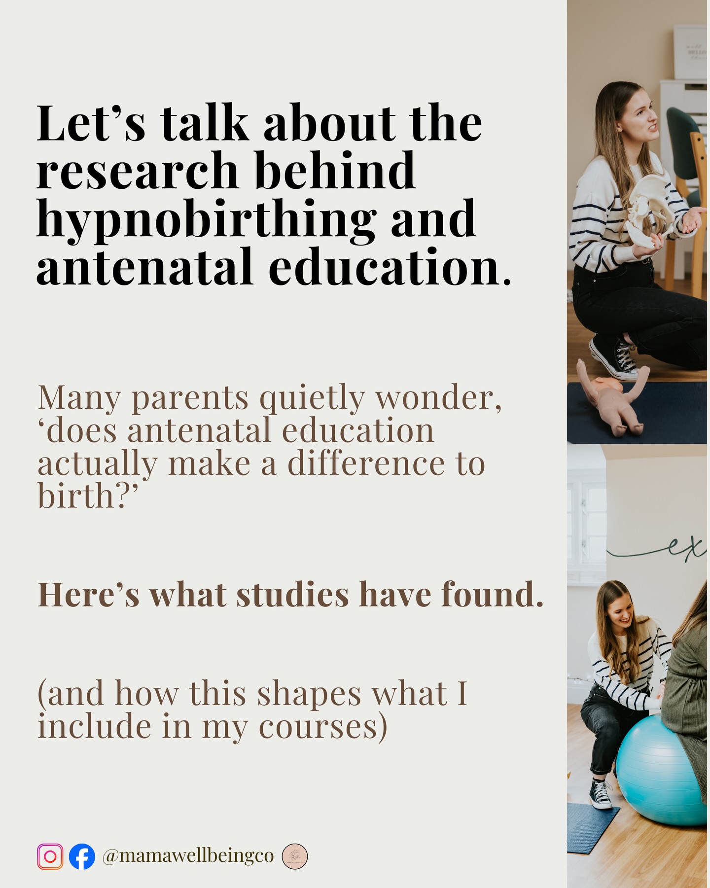 🤰 Did you know antenatal education can actually help reduce fear, boost confidence, and support you in feeling in control during labour?
Research shows that courses combining education, psychological preparation, and practical coping techniques can improve birth experiences and wellbeing.
In my courses, I bring together these evidence-based techniques, from breathing and relaxation to mindset preparation and honest conversations about navigating the maternity system.
You don’t have to figure this all out alone. I’m here to help you feel informed, confident, and empowered for your birth journey.
💬 Was any of this surprising to you? Save this post for later, and share it with your birth partner too.
🗓️ May group course in Larbert at @thecriblarbert @thesuitelarbert has just 3 places left, and private courses have limited availability.
Gilly x
#Hypnobirthing #AntenatalEducation #EmpoweredBirth #PregnancySupport #hypnobirthingfalkirk
