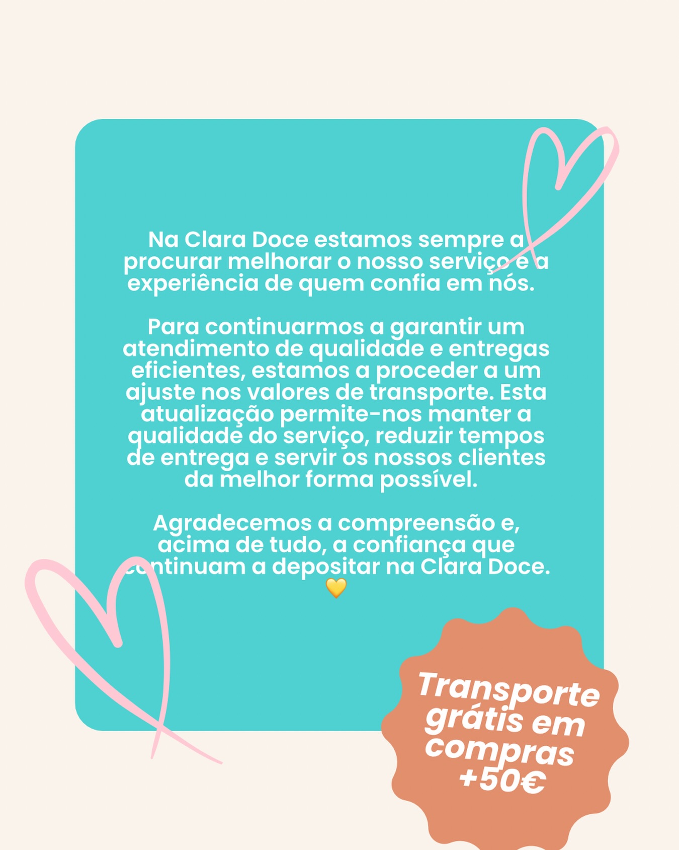 Loja online- Www.claradoce.com