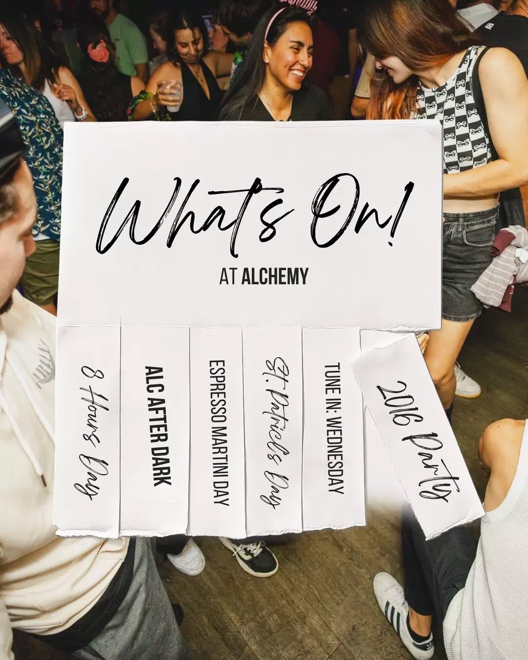 The next two weeks in Launnie? Absolute scenes 🔥
From public holiday vibes to major throwbacks, we’ve got the calendar packed. Here’s what’s dropping at Alchemy:
🗓️ MON 9 MAR • Open for 8 Hours Day!
💃 FRI 13 MAR • ALC After Dark ft. @akouo
💿 SAT 14 MAR • 2016 Throwback Party ft. @the_geent & Randall Foxx
🍸 SUN 15 MAR • Espresso Martini Day (The only way to Sunday)
🍀 TUES 17 MAR • St. Patrick’s Day
🎶 WED 18 MAR • Tune In: Wednesday ft. @sareesalter & @codyelijohncooper
Scroll through for the deets - you don’t want to miss this run.
📍 90 George St, Launceston
🔗 Pre-sale tix for ALC After dark via link in bio.