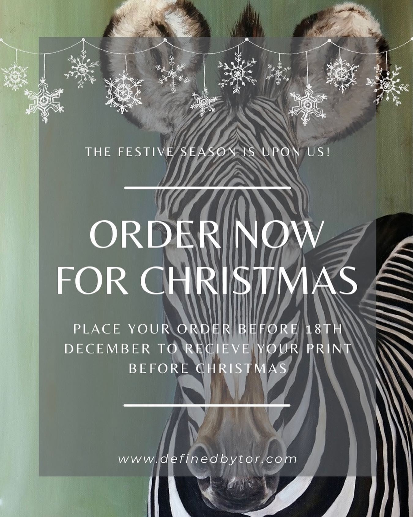 Still looking for the perfect gift this Christmas? Get your orders in before 18th December to receive your print before Christmas.
• Available in 5 colours - Original || White || Charcoal || Popping Pink || Cool Blue ||
• 4 sizes available - 5x7” || 8x10” || 12x16” || 16x20” ||
* custom sizes available on request.
Printed on high quality Giclée Hahnemuhle Photorag paper (300gsm).
Carbon Neutral prints.
Hand signed by me!
ORDER NOW - Merry Christmas! ✨