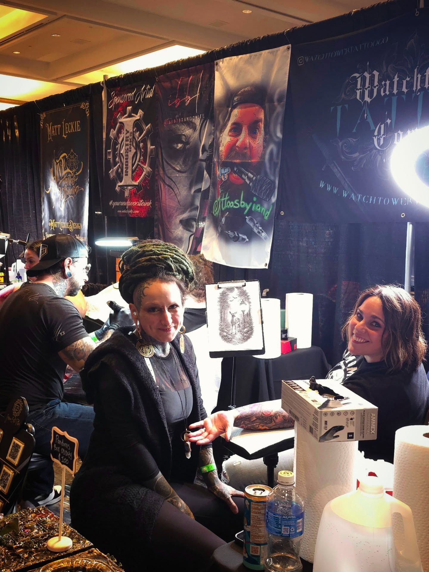 Motor City Tattoo Expo is one convention we really look forward to attending every year! We were honored to be a part of this amazing collective of artists and industry members once again. It just never disappoints, and we cherish the memories it brings.
Our shop understood the assignment and every artist on our crew delivered stunning, impressive tattoos all weekend long. We couldn’t be more proud of our crew! Thank you to all of our amazing clients who sat tough and showcased their body art this weekend.
'Til next year! 🖤
@motorcitytattooexpo
@j3ink
@jessimummbles
@tattoosbyian_d
@inkbybrandonlee
#motorcitytattooexpo #awardwinningtattooartists #detroitmichigan #michigantattooers #supportyourlocaltattooartist