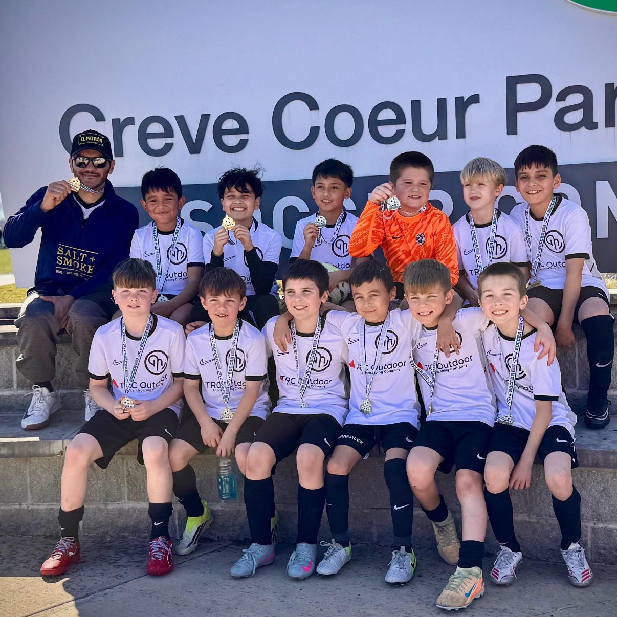 Champions of the Ajax Shamrock Shootout! ๐๐
So proud of this group! The boys competed, battled, and represented Dream Big the right way all weekend. 3 games, 3 wins, 24 goals scored & 4 goals scored against. Incredible work boys!!!!
Hard work paying off.
The journey continues.
@trc_outdoor
@saltandsmokebbq
DREAM BIG. ๐โฝ
#DreamBig
#DreamBigSoccer
#DreamBigFoundation
#AjaxShamrockShootout
#TournamentChampions