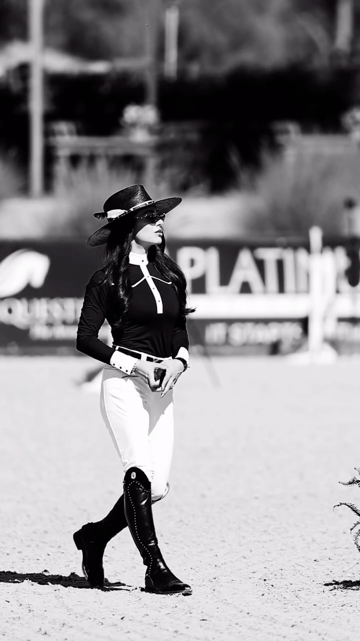 Where elegance meets the arena.
@melnasab captured by @emeth_photography wearing the Milton Menasco x @streetandsaddle western-inspired Colt Show Shirt.
#miltonmenasco #equestrianstyle #showjumping #horseshowlife
#quietluxury