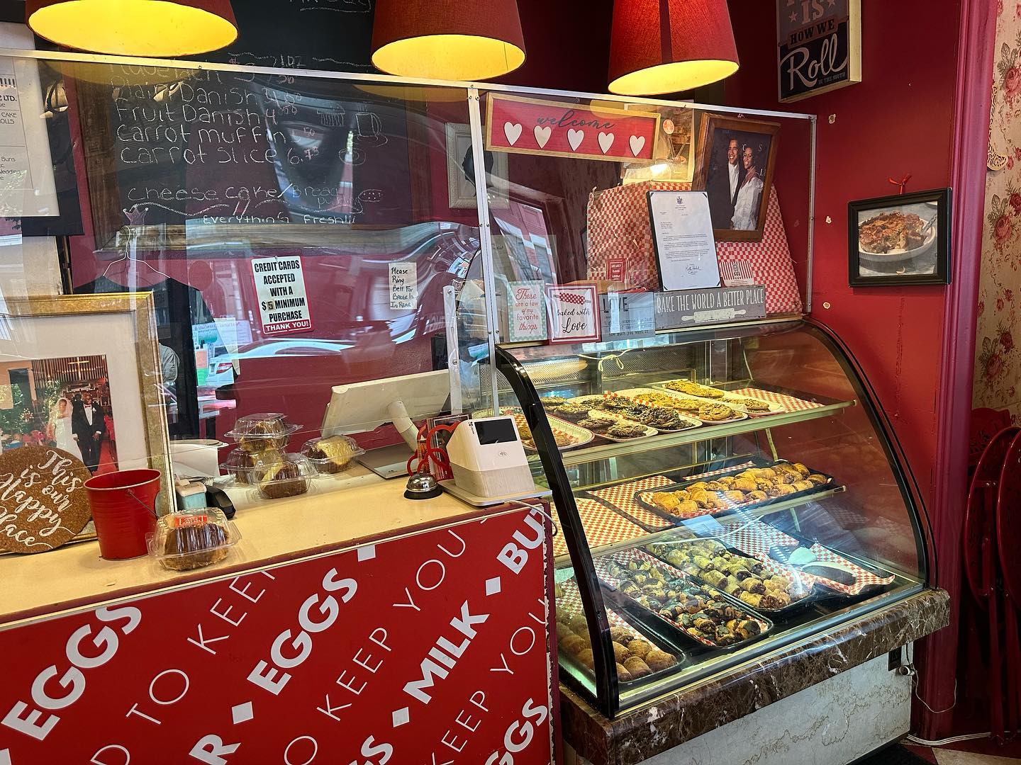 As pretty much anyone I’ve spoken to over the last two months knows, I decided that before moving to Europe, it was my mission to find the best black and white cookie in NYC. I’ve been in and out of the city this summer and my quest quickly became a large part of my personality, so I tried a lot of cookies (15 to be exact, thank you to my tasting helpers). I feel it’s my duty to share that the reigning winner by FAR is from Lee Lee’s Baked Goods in Harlem - their cookies are perfect and the shop is perfect and if you’re ever in NYC you should go 🖤🤍