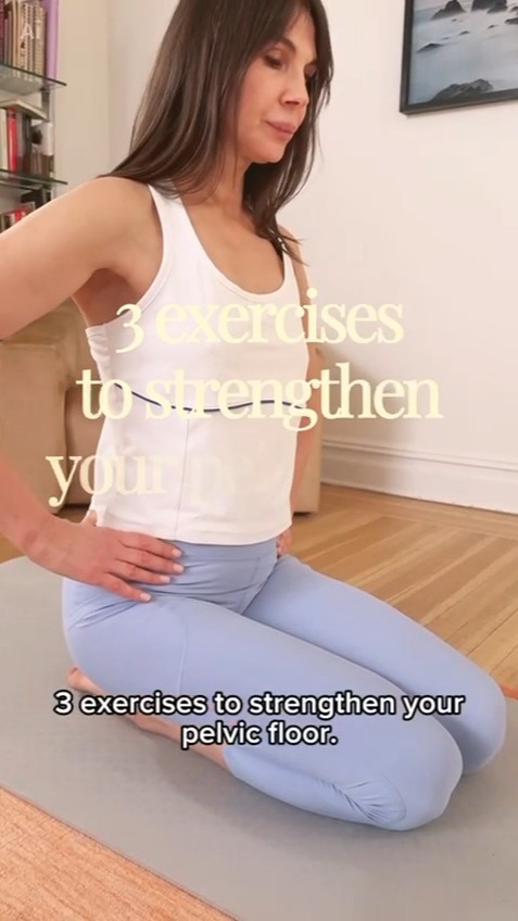 Pelvic floor = your body’s hidden powerhouse.
Stronger core
Better bladder control
More body awareness
Try these 3 exercises to start strengthening it today. Your future self will thank you. ✨
#feminineenergy #pelvicfloor #femininity #wellness #exerciseathome