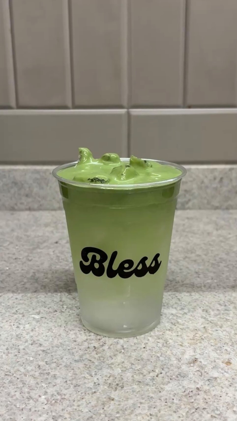 Coconut Matcha Foam 🤍✨