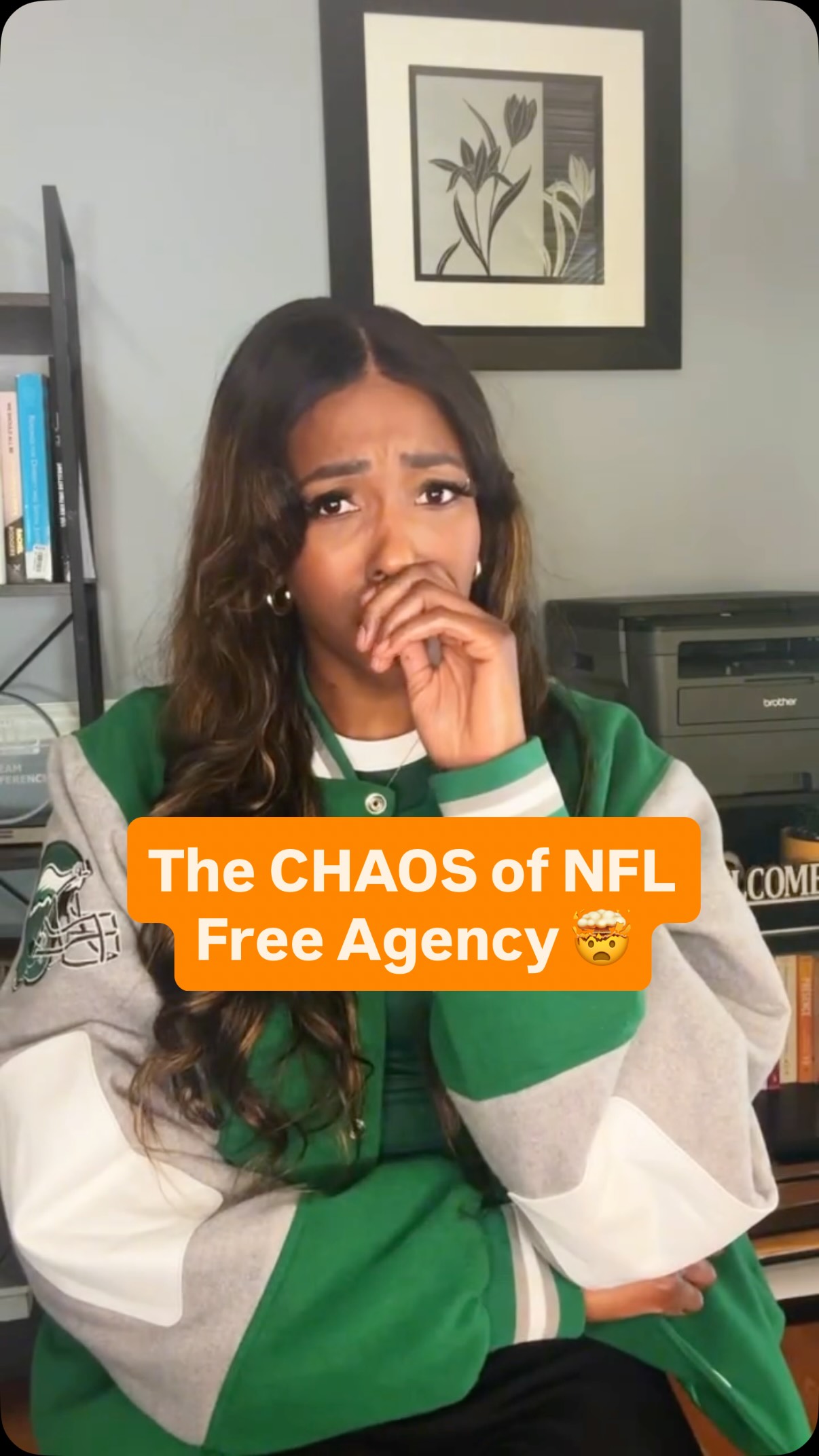 SO. MANY. ROSTER. MOVES 🤯
Sooooo… I have a confession to make. The NFL free agency frenzy has begun and I admit I want Howie Roseman to work his magic to sign every talented player available, forget salary caps. Oh and I don’t want to see any good additions for any teams other than the Philadelphia Eagles. NFC East, NFC, AFC.. if you’re one of the other 31 teams I’m not happy for you 😂🫠
BUT… As I’m posting this more news is dropping and I’m very nervous this free agency for who the Eagles are going to lose and who we will pick up. It’s going to be a long offseason. We’re just getting started. News broke AS I was recording this, including Nakobe Dean news. Thank you Jaelan Phillips and Nakobe Dean, you will be missed 🏈
I can’t be the only one going crazy. How are you guys feeling so far?? 🤔
#NFL #FreeAgency #FlyEaglesFly #humor #WomenInSports