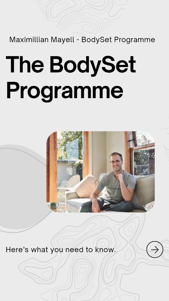 If confidence feels on-and-off, or you’re tired of forcing habits that don’t stick, you’re not alone.
For most people, this isn’t a motivation issue — it’s a nervous system that’s been under stress for too long.
BodySet is a 5-session, body-based programme that helps you feel more grounded, regulated, and comfortable in yourself.
This isn’t about fixing yourself.
It’s about creating safety to be yourself again.
Follow along and DM BODYSET if this feels like you.