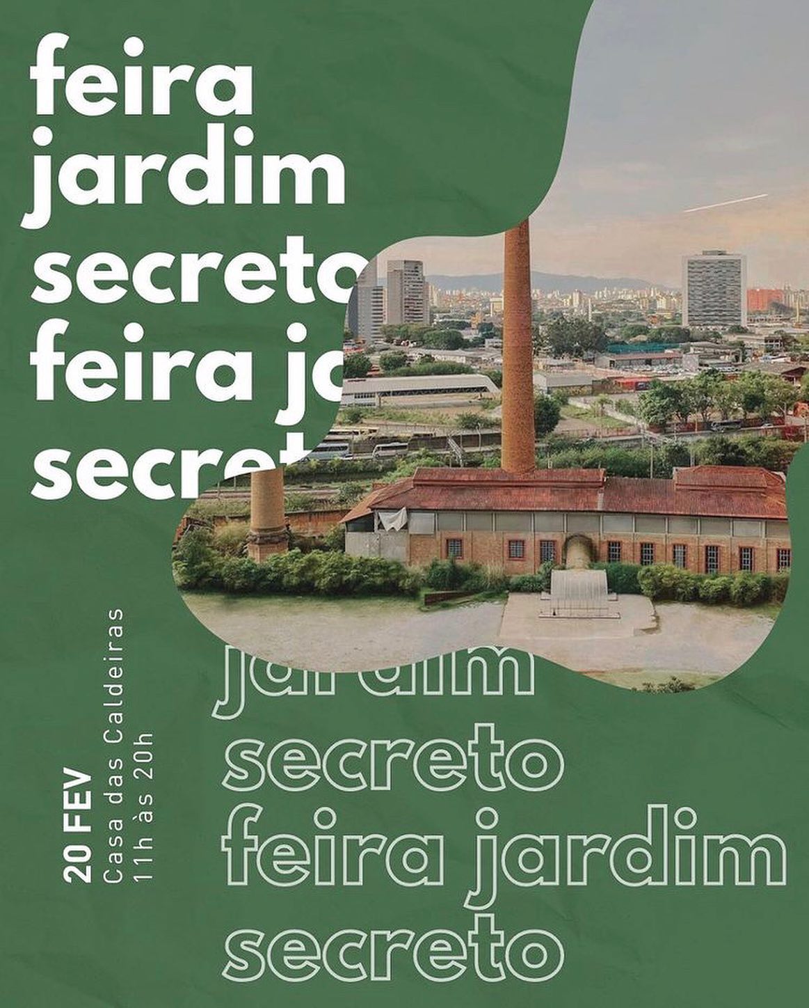 Amanhã tem a primeira @feirajardimsecreto do ano e a emoção é muita!
Esperamos por todes na @casadascaldeirasoficial das 11 às 20hs.
Atenção especial para a comprovação de vacinação que é necessária para ingressar. E o evento, como sempre, recebe também seu pet!
Estamos com muita vontade de encontrar vocês. Até amanhã!