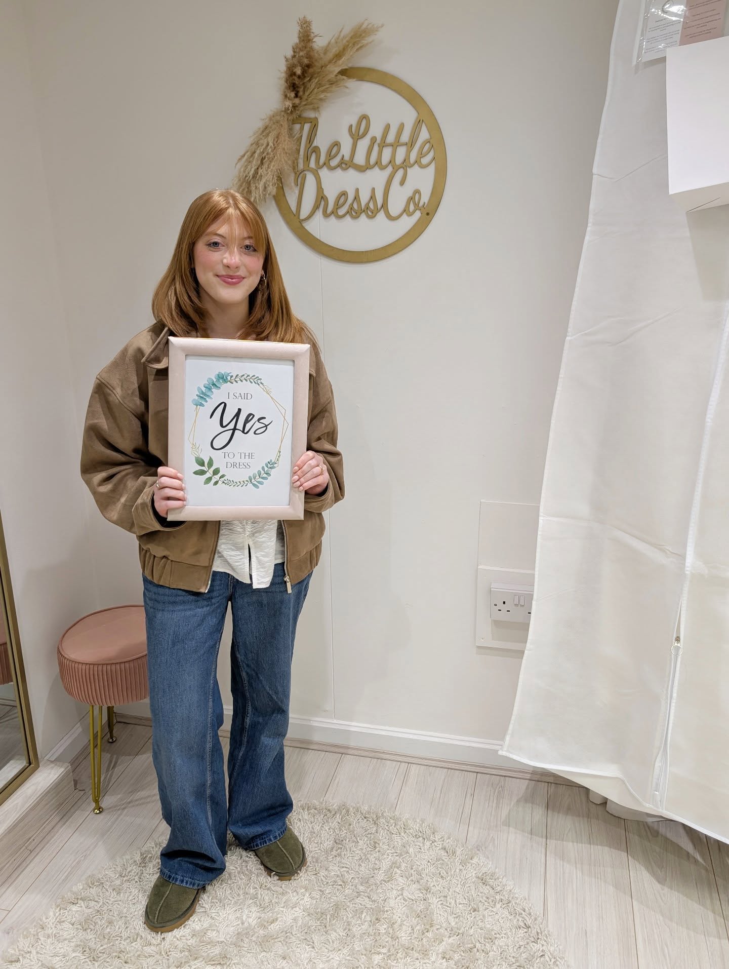 🥰 Congratulations Mari on finding your perfect dress with us today. Lovely to meet you and your mum and to be a part of such a special day ✨