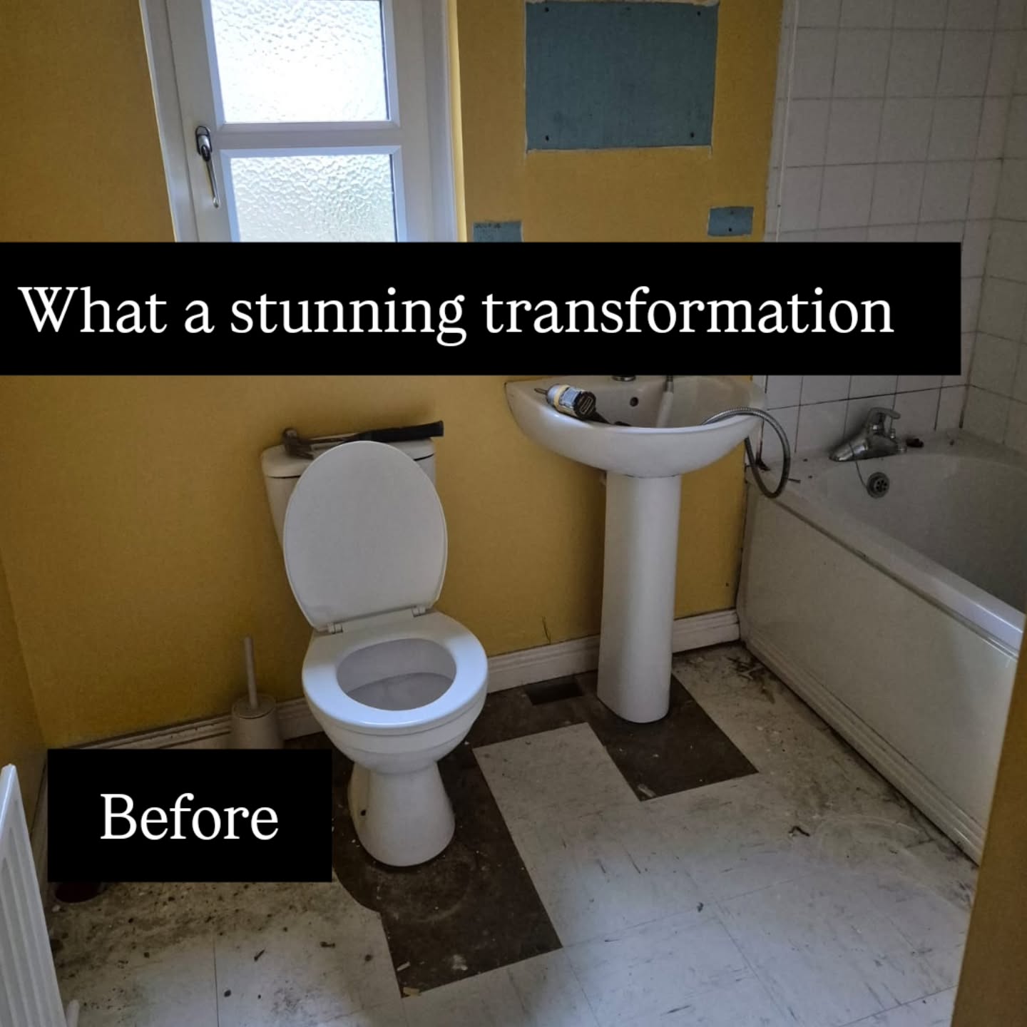 This customer was over the moon with her bathroom transformation, and what a beautiful selection of tiles she made!!!#ballyclare #Glengormley #belfast ##newtownabbey #carrickfergus