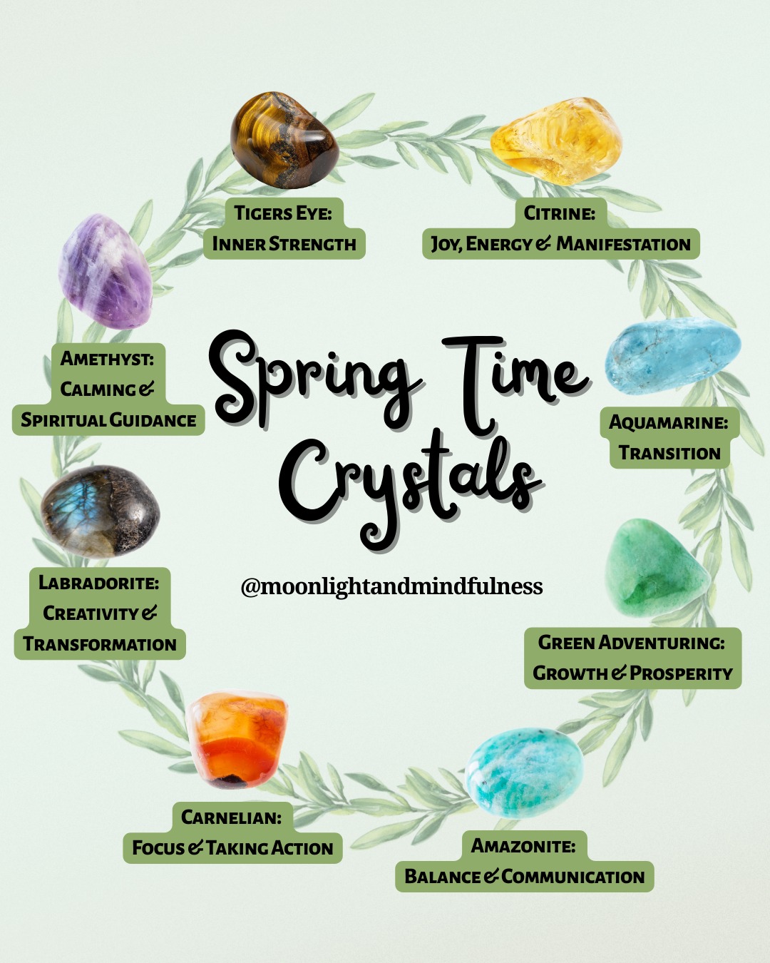💚 We're getting a taste of Spring weather here in New England this week (especially today!). Here are some crystals to help you embrace this season and all the warmth that's to come. 💚
#crystals #springcrystals #springwitch #witch #witchtips