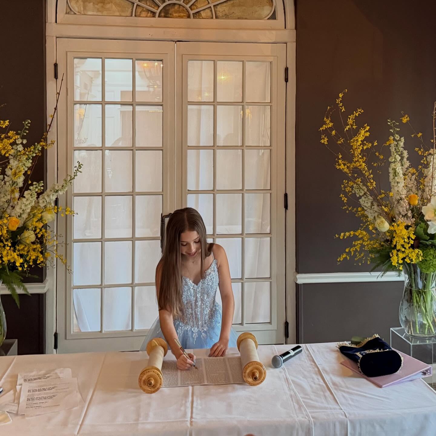 Empathy. Kindness. Leadership. An incredible bat mitzvah #batmitzvah #leadership #goals #birthday #family